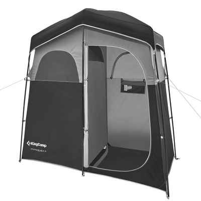 KingCamp Gerätezelt Duschzelt Marasusa II Camping, Umkleidezelt WC Toiletten Zelt 2 Personen