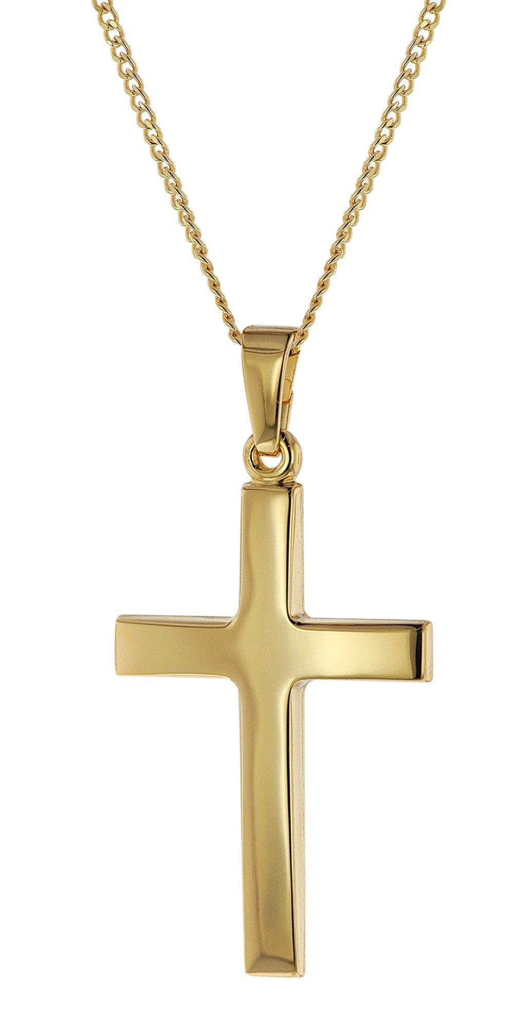 trendor Panzerkette Männer- mit Kreuz Gold günstig online kaufen