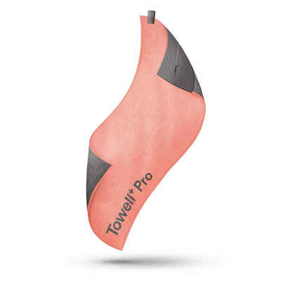 Stryve Sporthandtuch Towell + Pro (105 cm x 42,5 cm) Sweet Peach, mit Magnet, Tasche + Rutschschutz