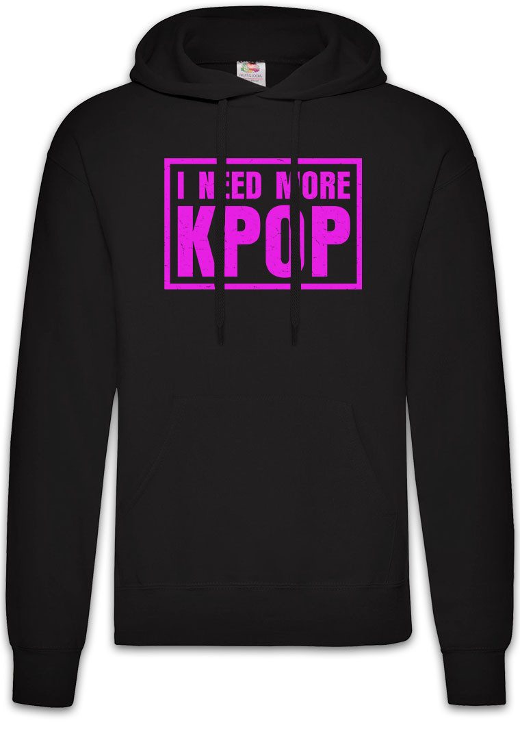 Urban Backwoods Hoodie I Need More KPOP Herren Hoodie Asian Korean Pop Korea Music Musik (1-tlg) South Band Music Idol