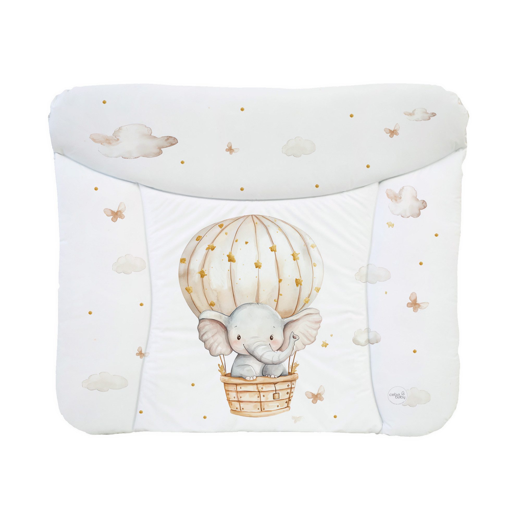 CEBA BABY Wickelauflage Weiche Wickeltischauflage 50 x 70 cm, 72 x 75 cm, 85 x 72 cm, Wickelauflage für Junge und Mädchen - Wasserdicht, abwaschbar