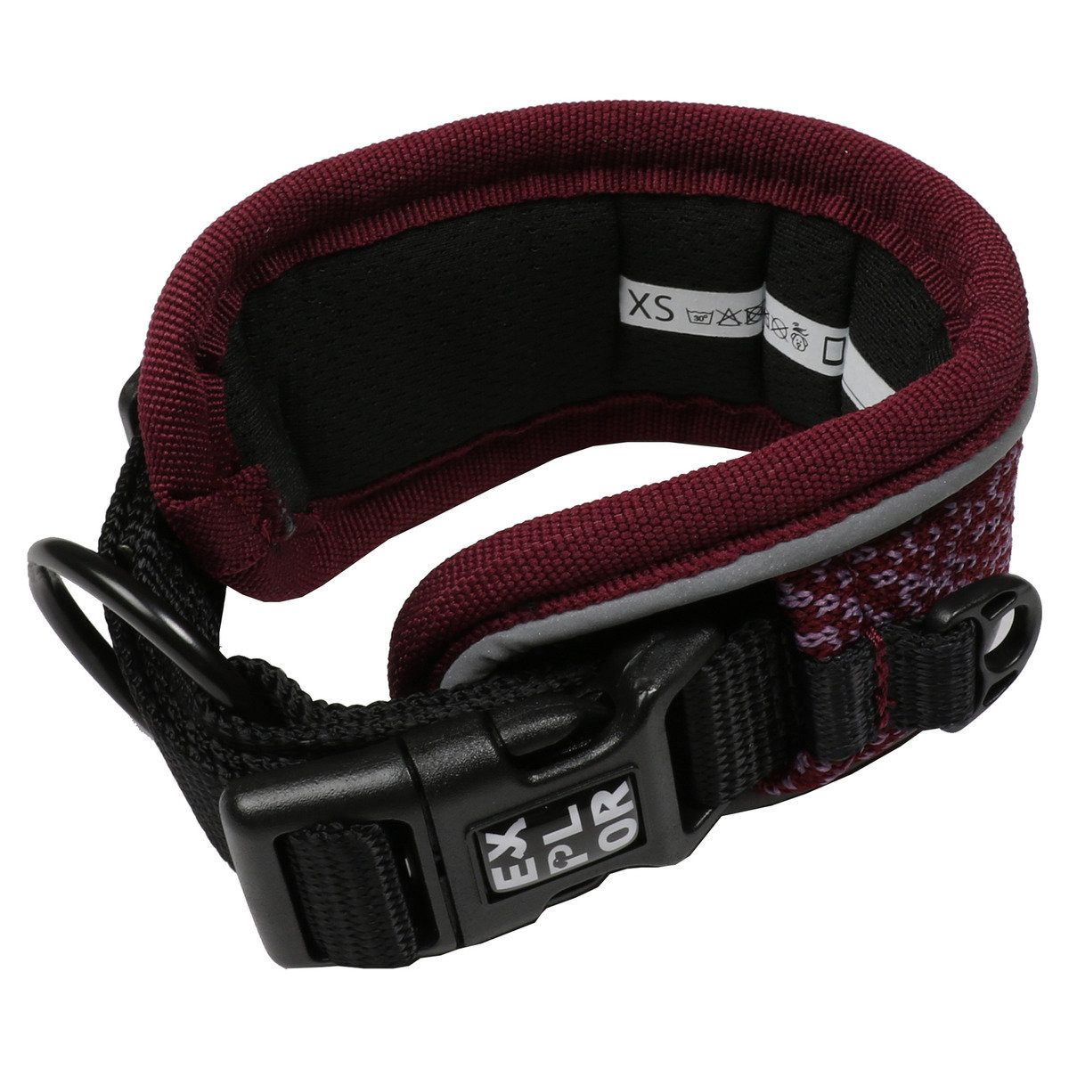 DUVO+ Hunde-Halsband EXPLOR Ultimate Fit Control Halsband Fashion plum purple