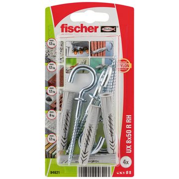 fischer Dübel-Set Fischer UX 8 x 50 R RH K NV Universaldübel 50 mm 094621 1 Set