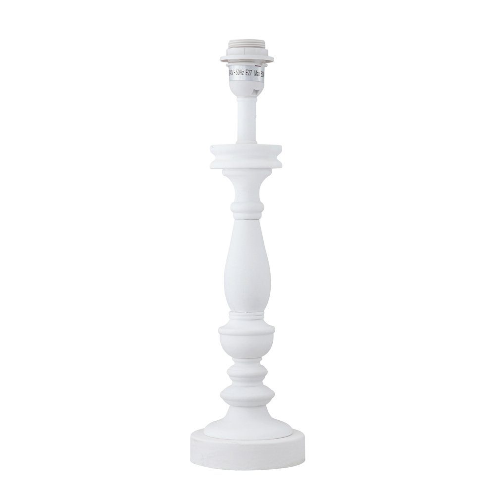 Grafelstein Tischleuchte Lampenfuß LIGHTHOUSE weiß aus Holz H42cm Tischlampe Hamptons