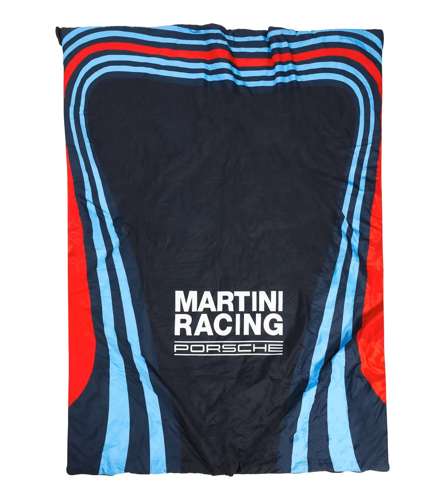 Einschlagdecke MARTINI RACING Decke Multifunktionsdecke Schlafsack 210 x 80 cm + Bag, Porsche