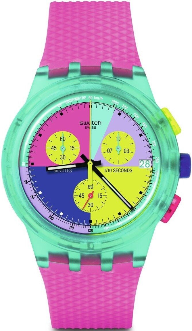 Swatch Chronograph Neonblitzpfeil SUSG408