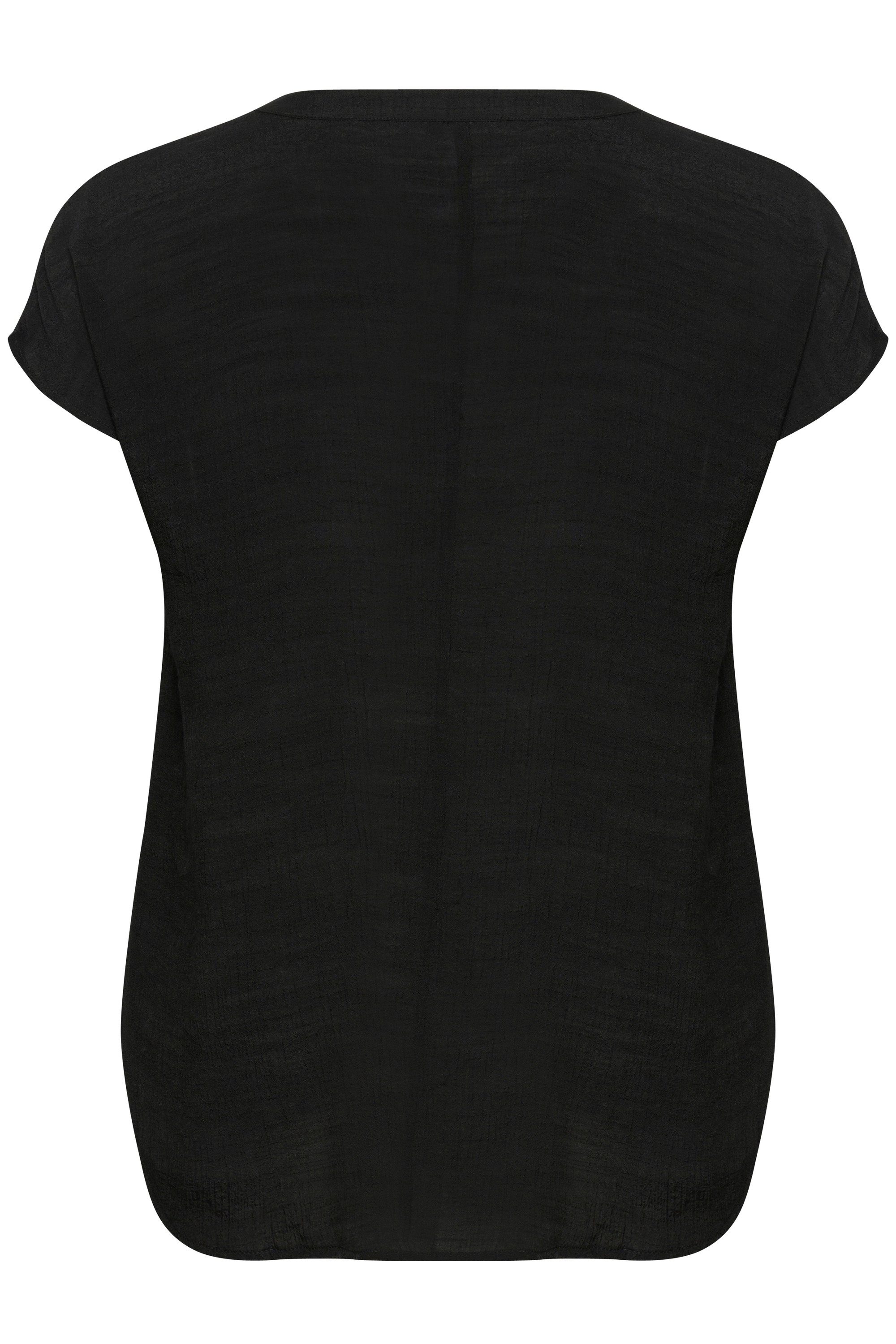 KAFFE Curve Kurzarmbluse Kurzarm-Bluse KCalia Große günstig online kaufen