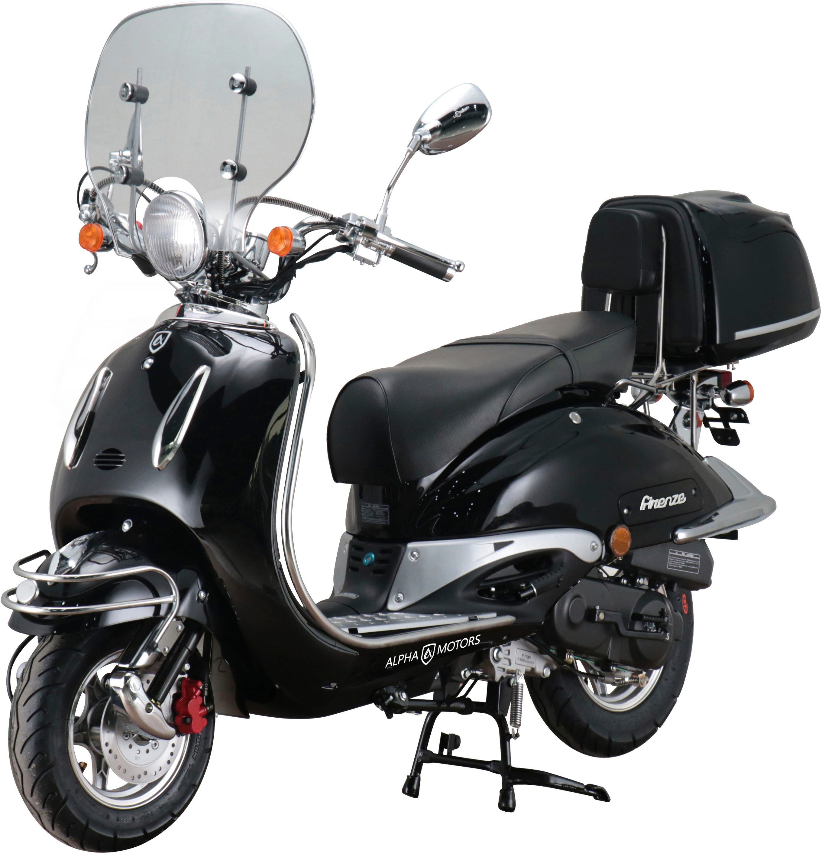 Alpha Motors Motorroller Firenze Limited, 50 ccm, 25 km/h, Euro 5, im Retro-Look