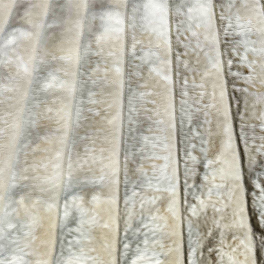 Toker Collection® Fellteppich Kunstfellteppich, besonders weich und kuschelig Hoch-Tief-Effekt, 120 x 160, Dekorativ und Kuschelweich