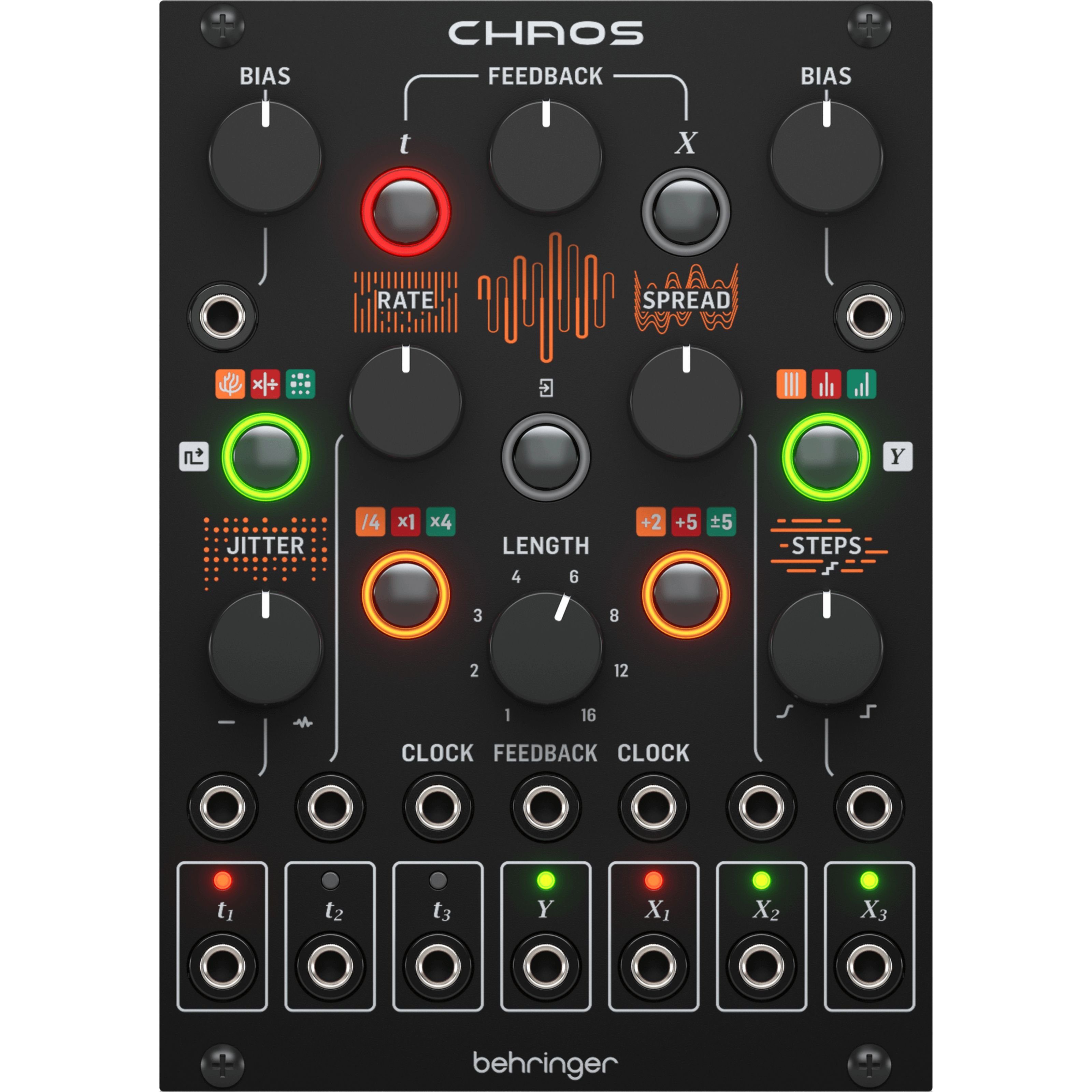 Behringer Synthesizer (Modular Synthesizer, Random-Module), Chaos - Random Modular Synthesizer