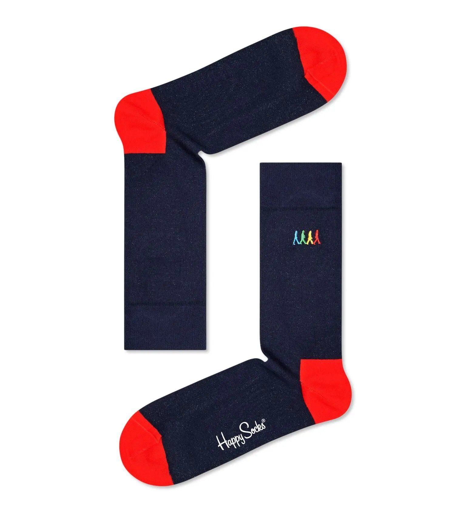 Happy Socks Socken Tagessocke Crew Beatles günstig online kaufen