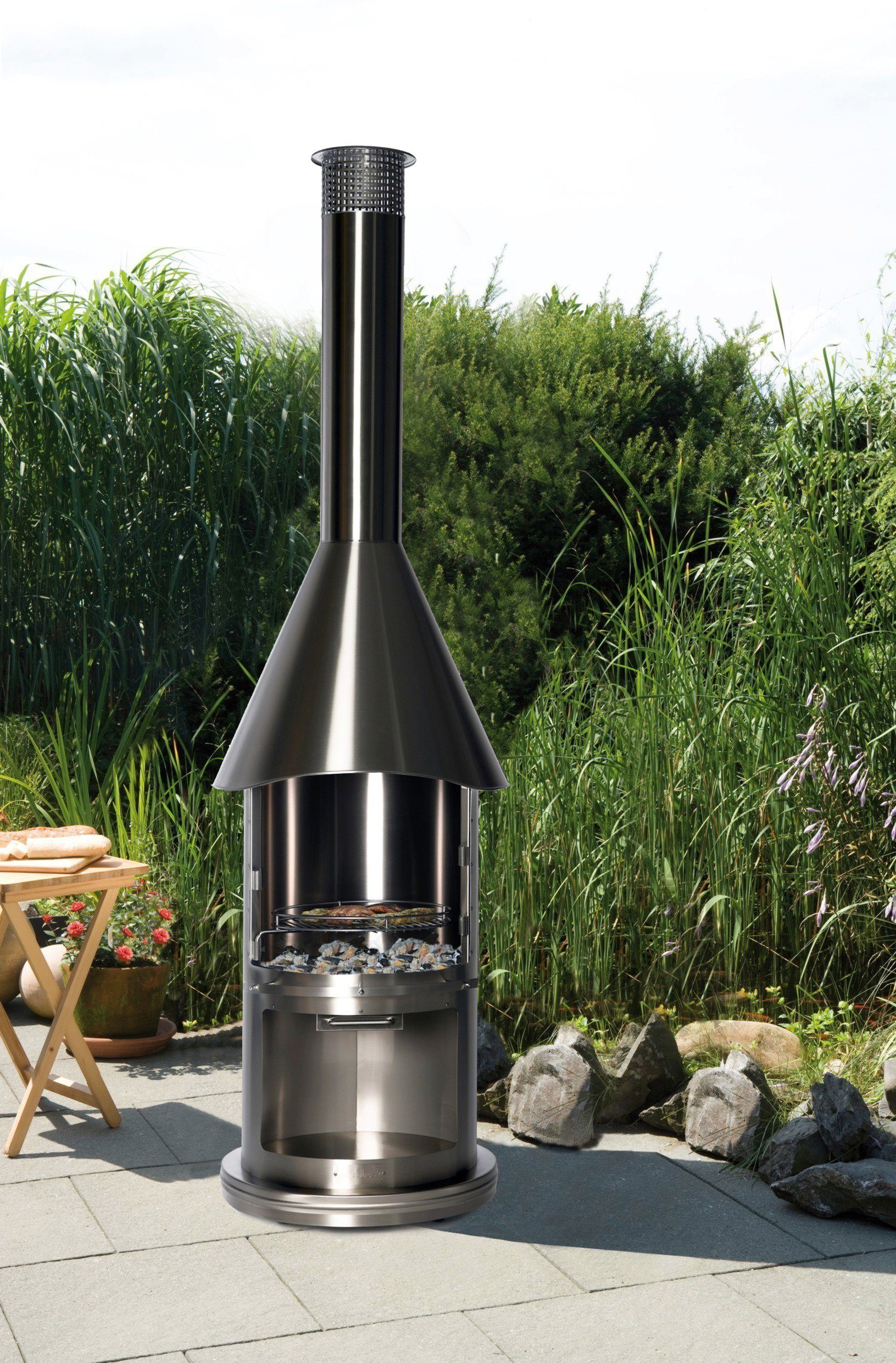 Buschbeck Grillkamin Auckland, Edelstahl gebürstet