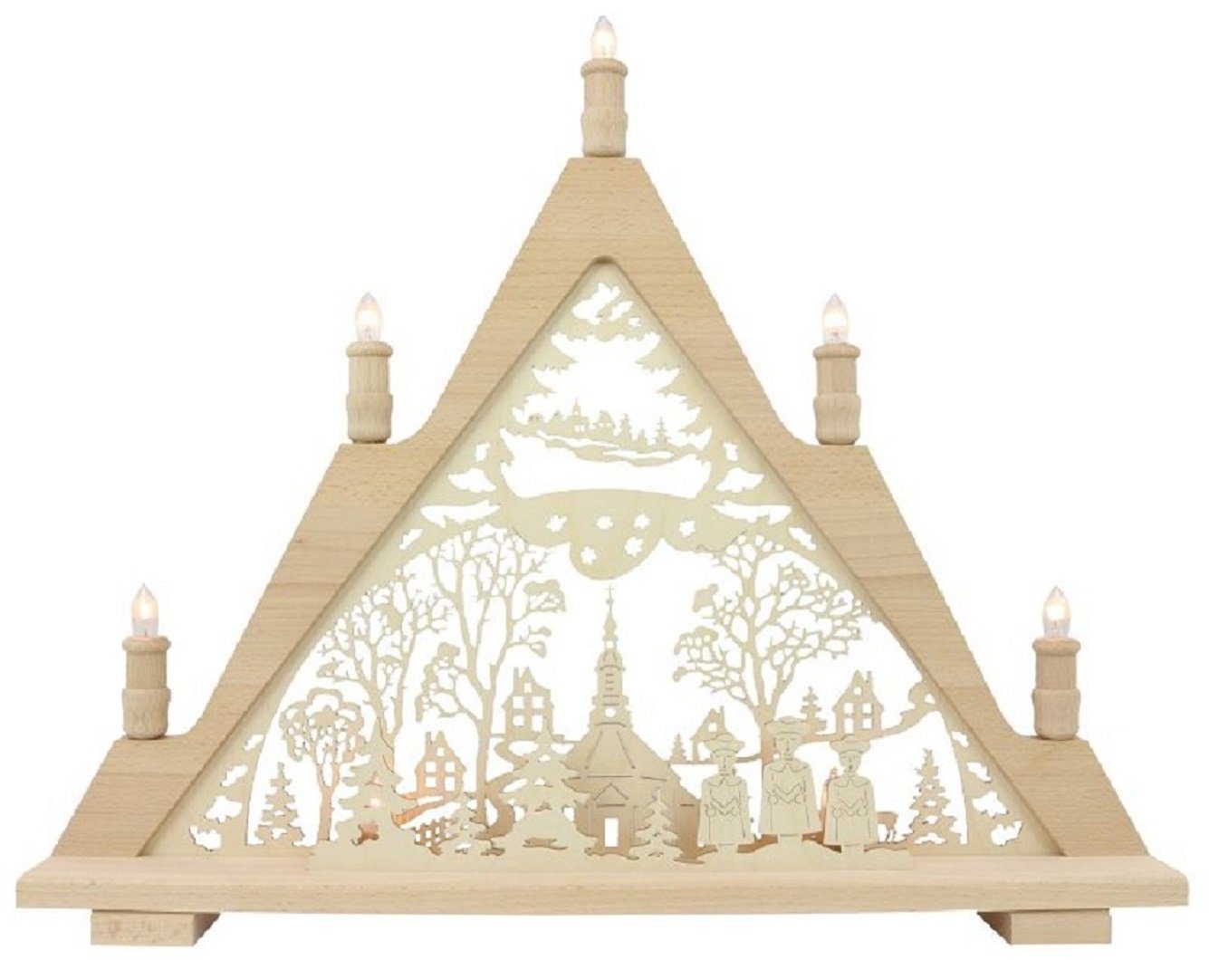 Lenk und Sohn Osterhase Lenk und Sohn Fensterdreieck Seiffener Kirche, Handarbeit aus dem Erzgebirge