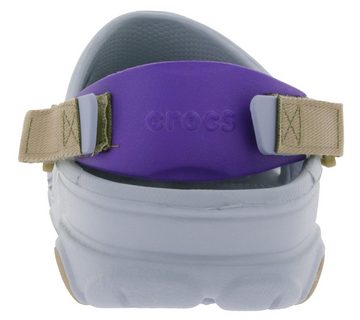 Crocs crocs Classic All-Terrain Clogs bequeme Pantoffeln mit Klettverschluss 206340 - OID Hausschuhe Blau/Grau Clog