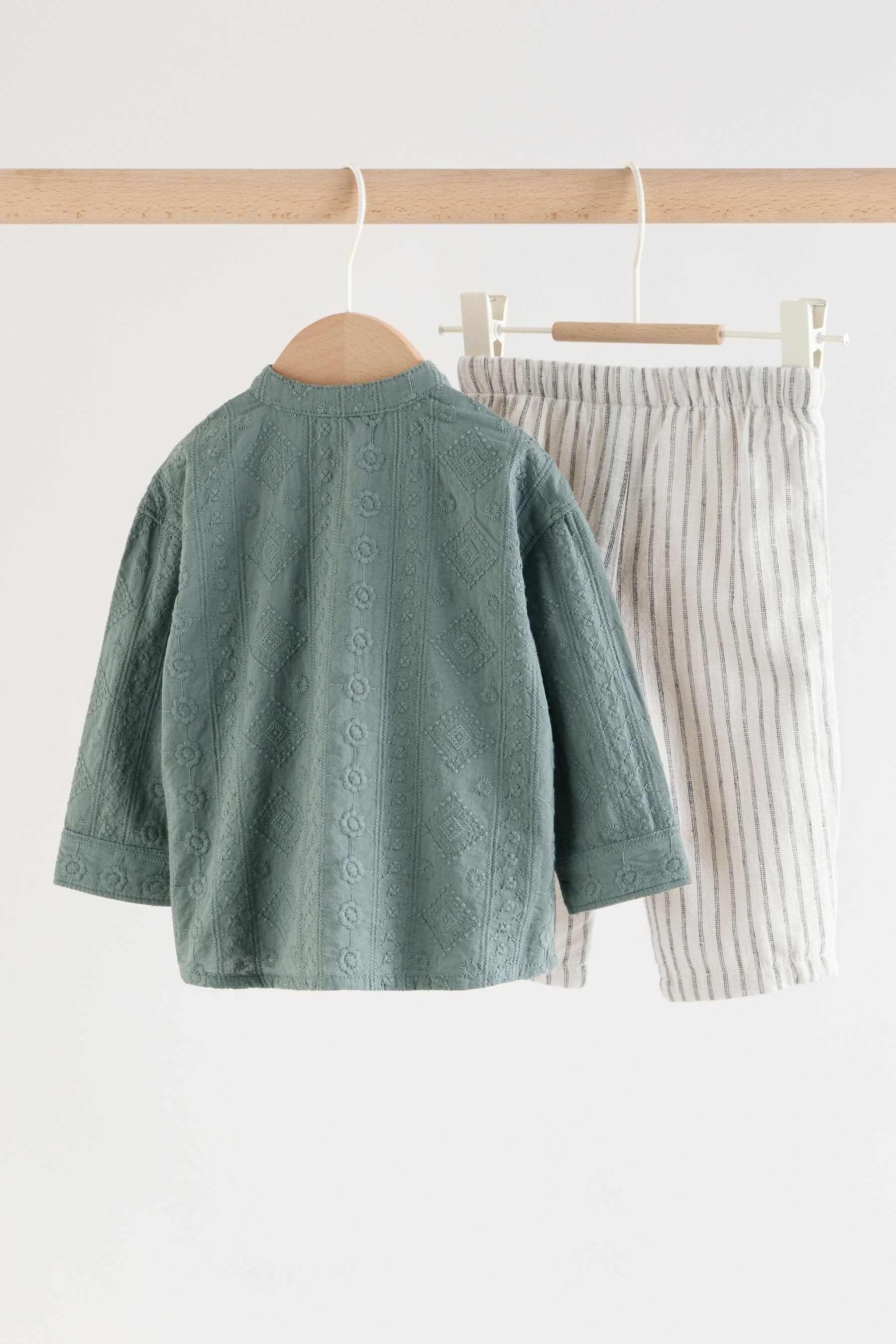 Next Hemd & Hose Baby-Hemd und Hose, 2-teiliges Set (2-tlg) – Bild 2 von 5