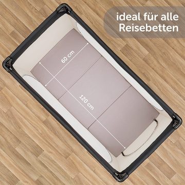 Alvi® Baby-Reisebett Komfort Reisebettmatratze, Reisebettmatratze 60x120 cm Matratze für Baby Reisebett atmungsaktiv