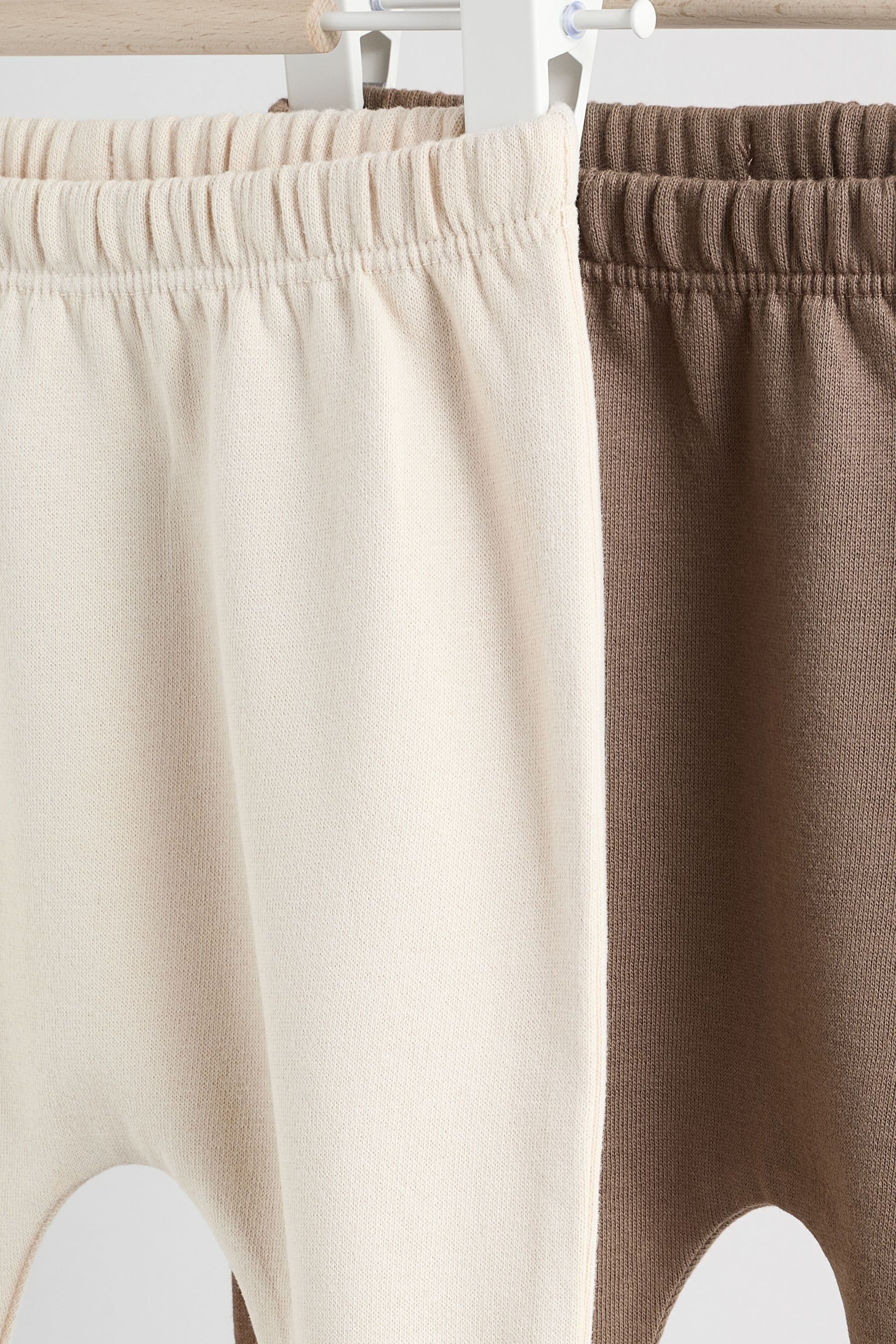 Next Leggings Baby Leggings aus 100 % Baumwolle, 2er-Pack (2-tlg) – Bild 3 von 5