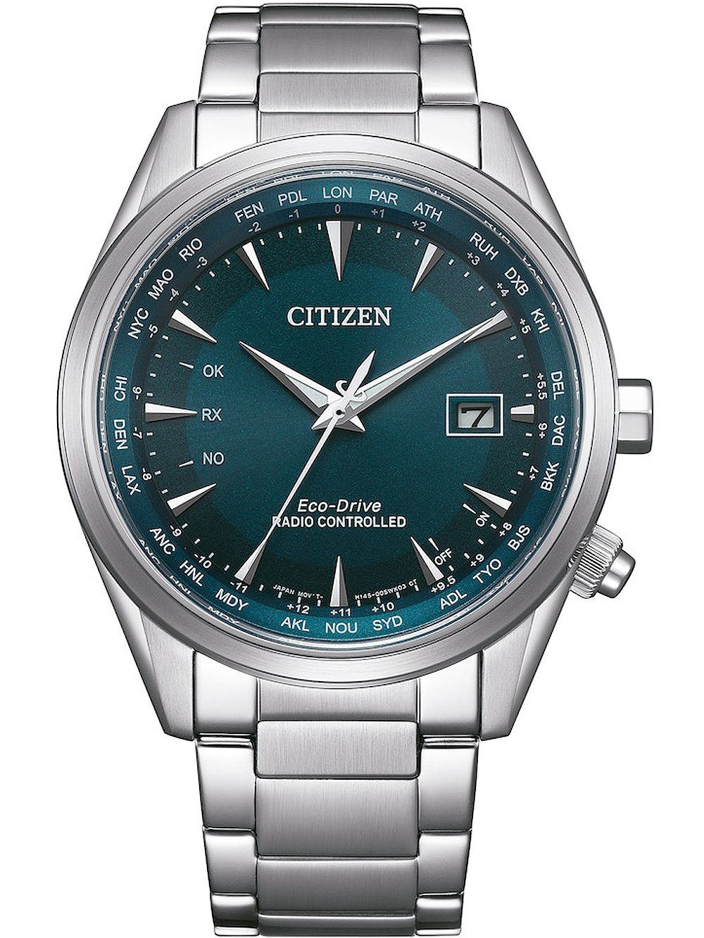 Citizen Quarzuhr Citizen CB0270-87L Eco-Drive Funkuhr Herrenuhr 43mm 10ATM Citizen CB0270-87L Eco-Drive Funkuhr Herrenuhr 43mm 10ATM