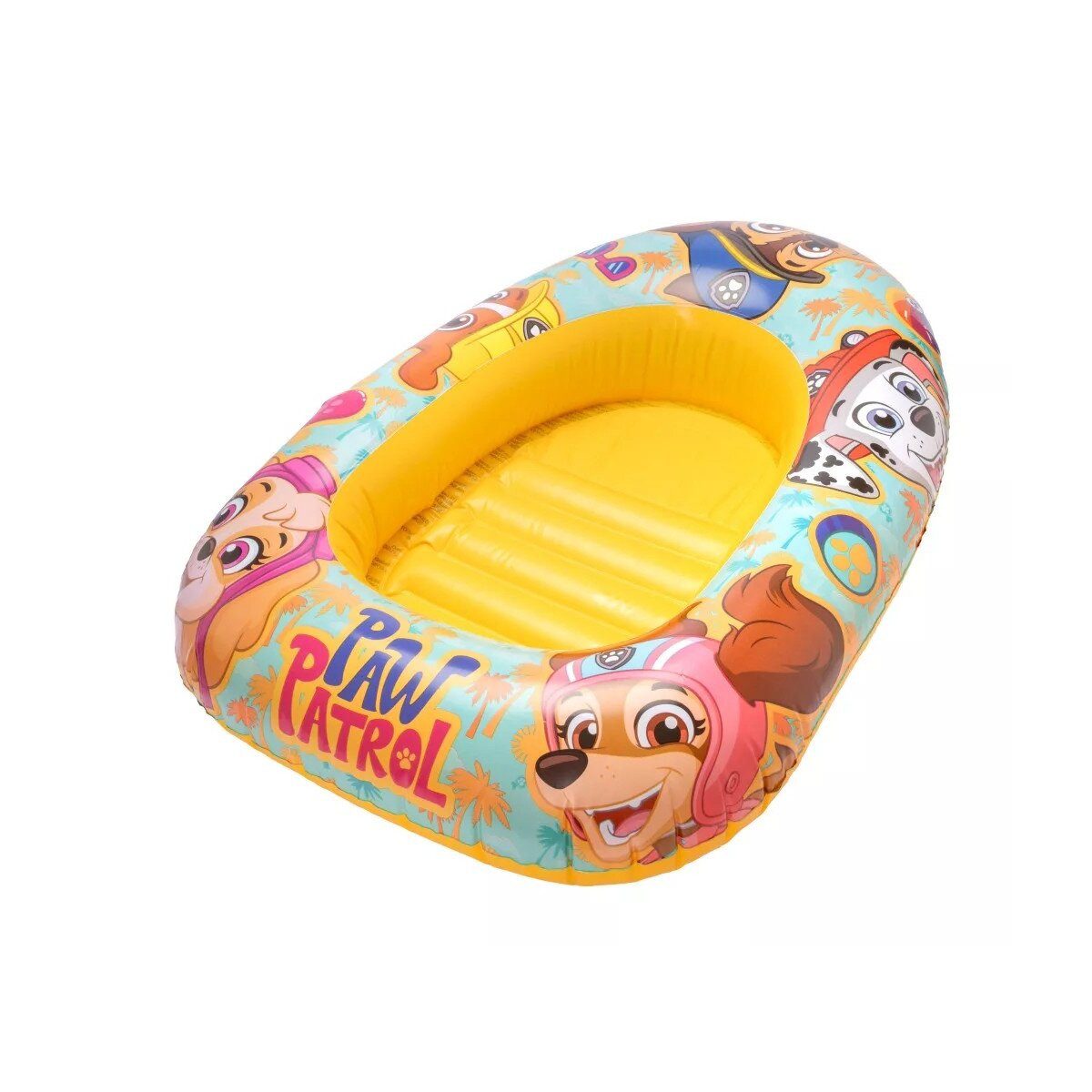 PAW PATROL Schwimmring Paw Patrol Palm aufblasbares Boot 100x60 cm (1-tlg)