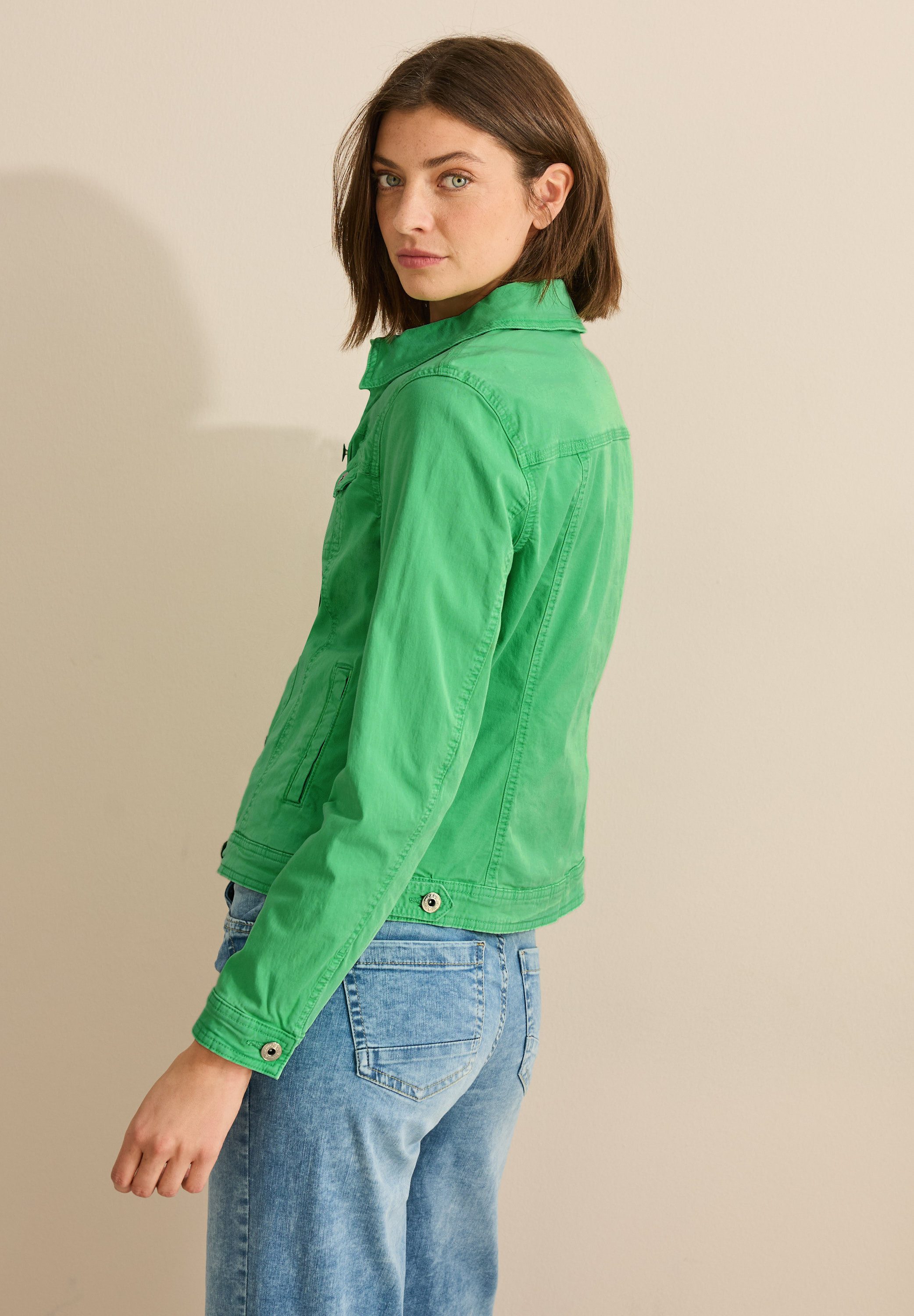 CECIL Jeansjacke mit Brusttaschen günstig online kaufen