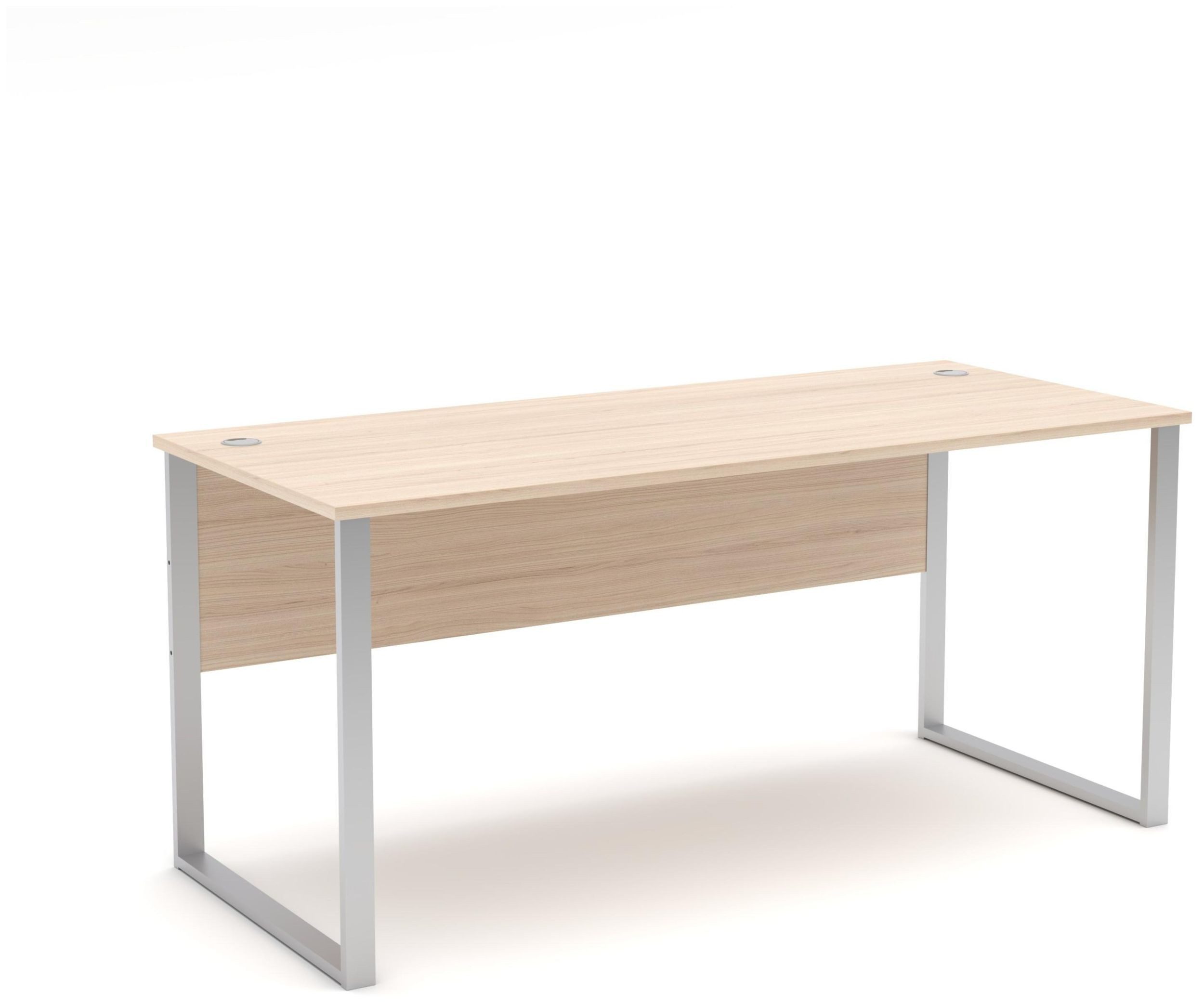 Bega Consult Schreibtisch Schreibtisch SANTORIN 170 x 73 cm Riva Eiche mit Kabeldurchlässen