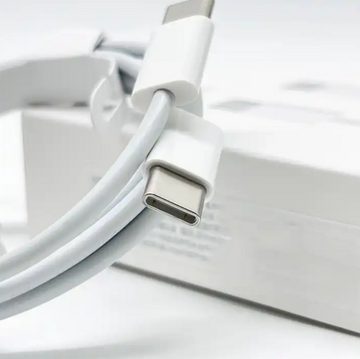 OIITH Apple iPhone 15, Samsung, Huawei, 60W USB-C auf USC-C Ladekabel 2m USB-Kabel