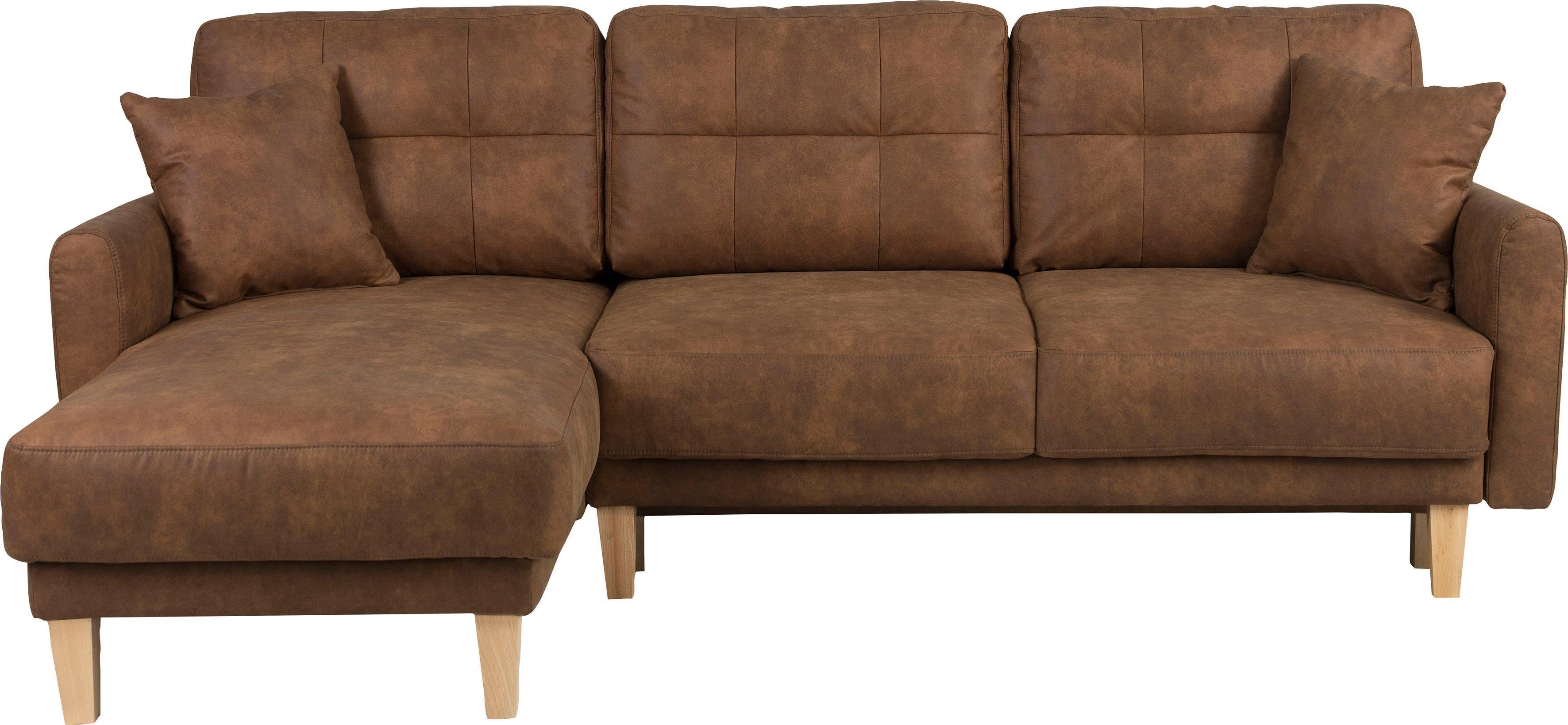 Home affaire Ecksofa TRIPLO optionale Schlafsofa günstig online kaufen