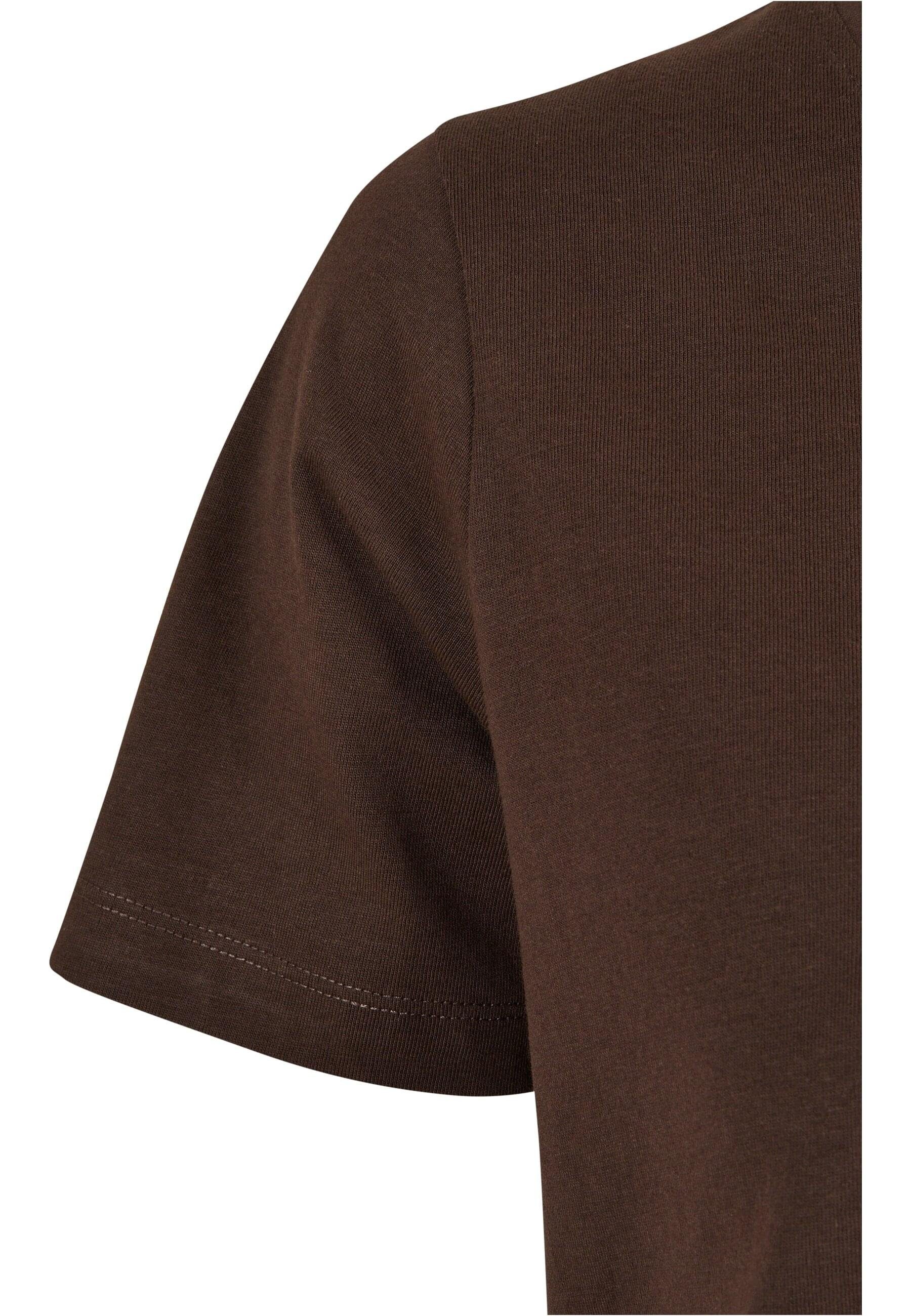 Ladies Stillkleid CLASSICS URBAN brown Tee Damen Dress (1-tlg) Valance