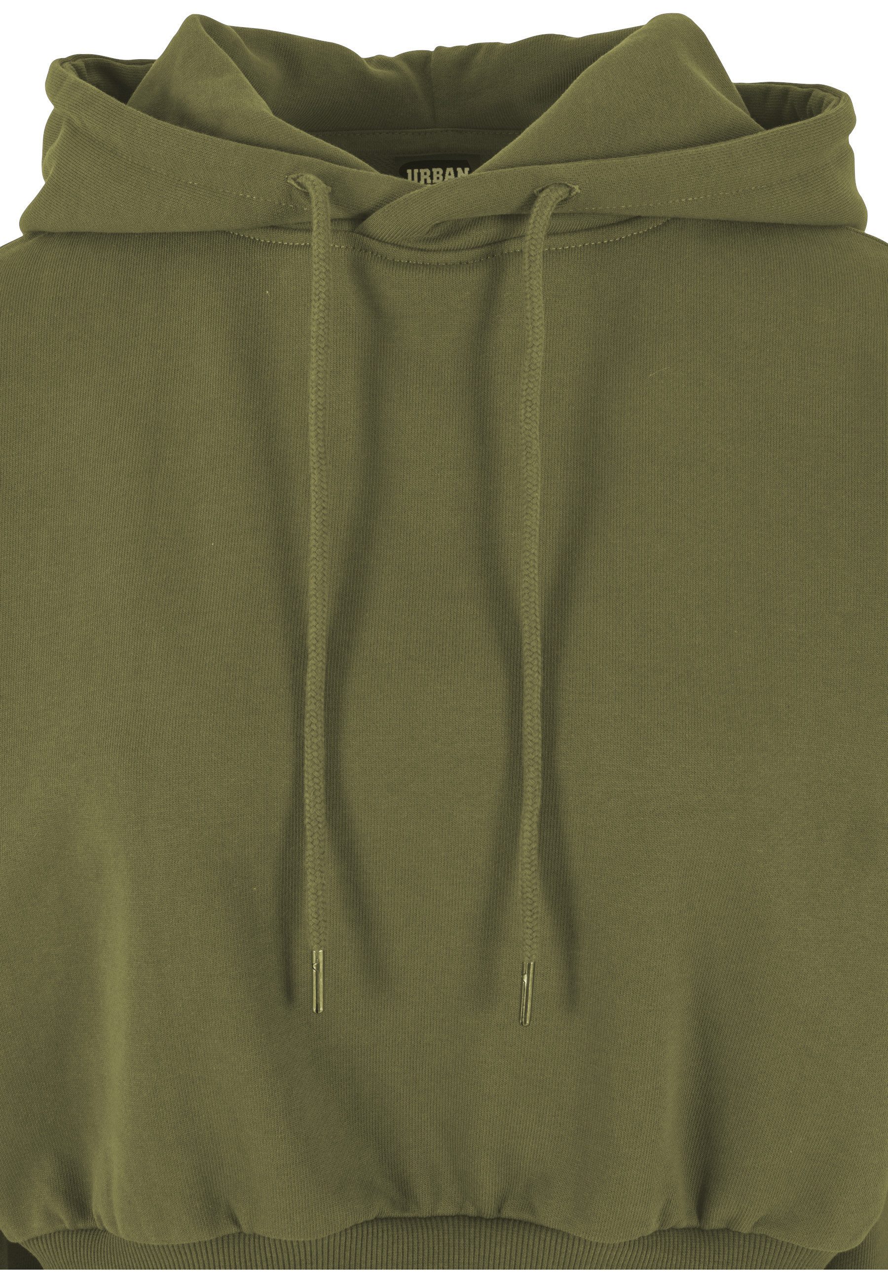 URBAN CLASSICS Kapuzensweatshirt Urban Classics Damen Ladies Cropped Heavy Hoody