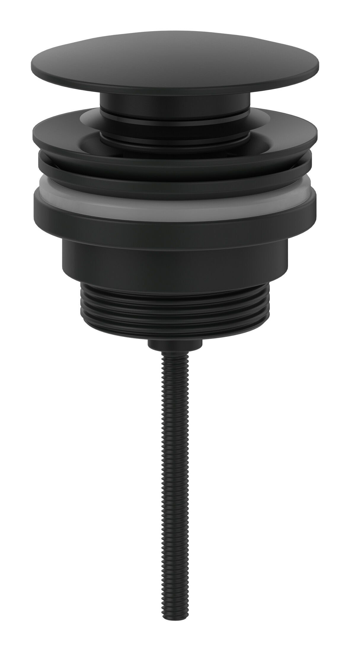 Villeroy & Boch Ablaufgarnitur Universal Taps & Fittings Push-Open für Wandmontage - Matt Black