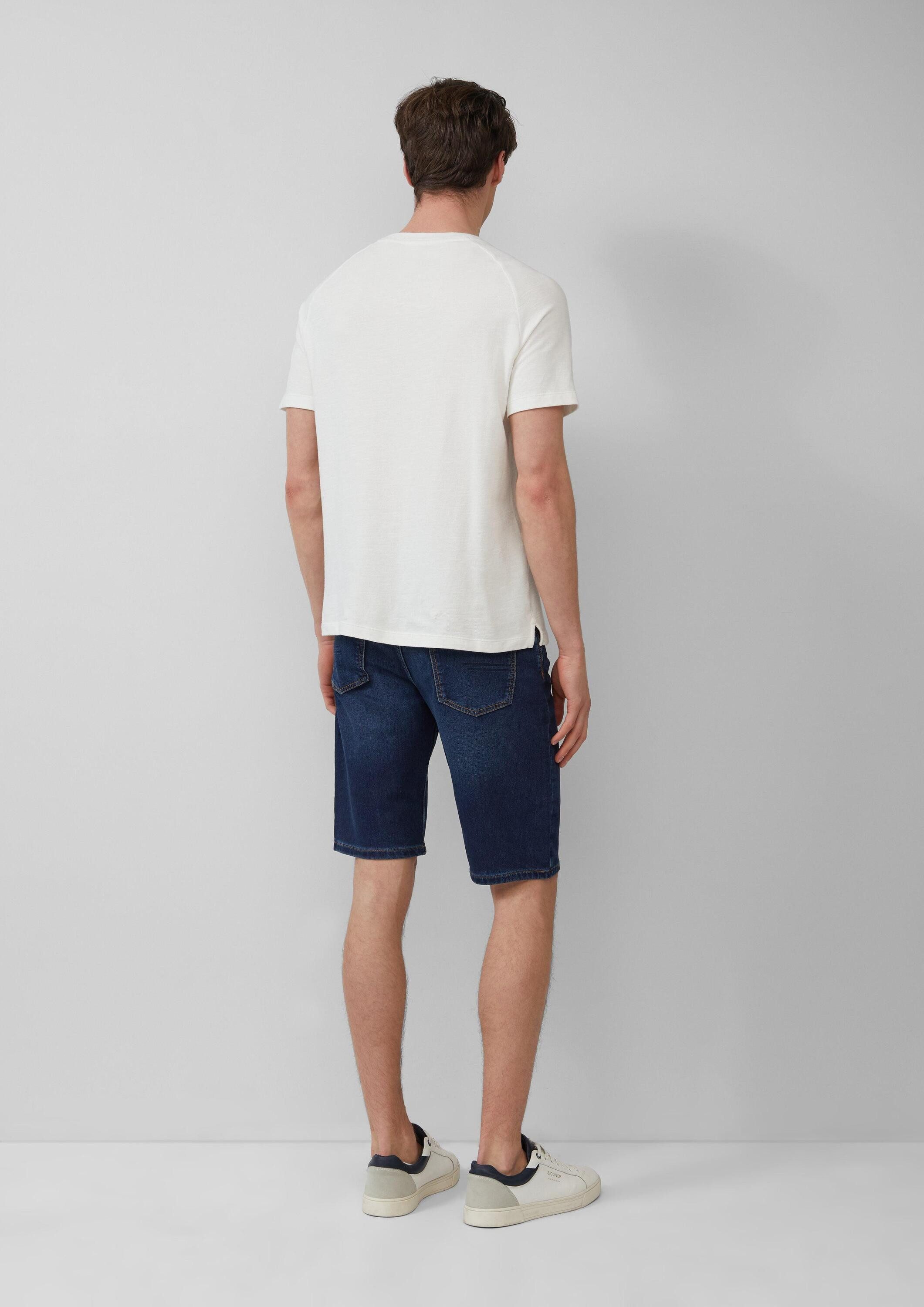 s.Oliver Jeansshorts Jeans-Hose Jeans-Shorts / Regular Fit / Mid Rise / Straight Leg
