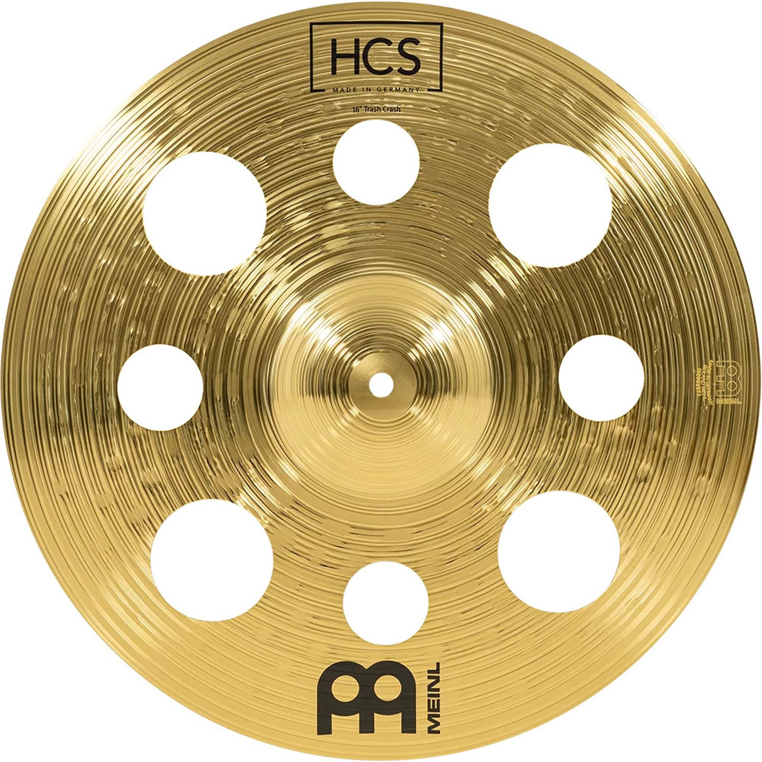 Meinl Cymbals Becken Meinl Becken HCS16TRS Trash Crash 16 Zoll, Becken, 16 Zoll Crash Trash Becken