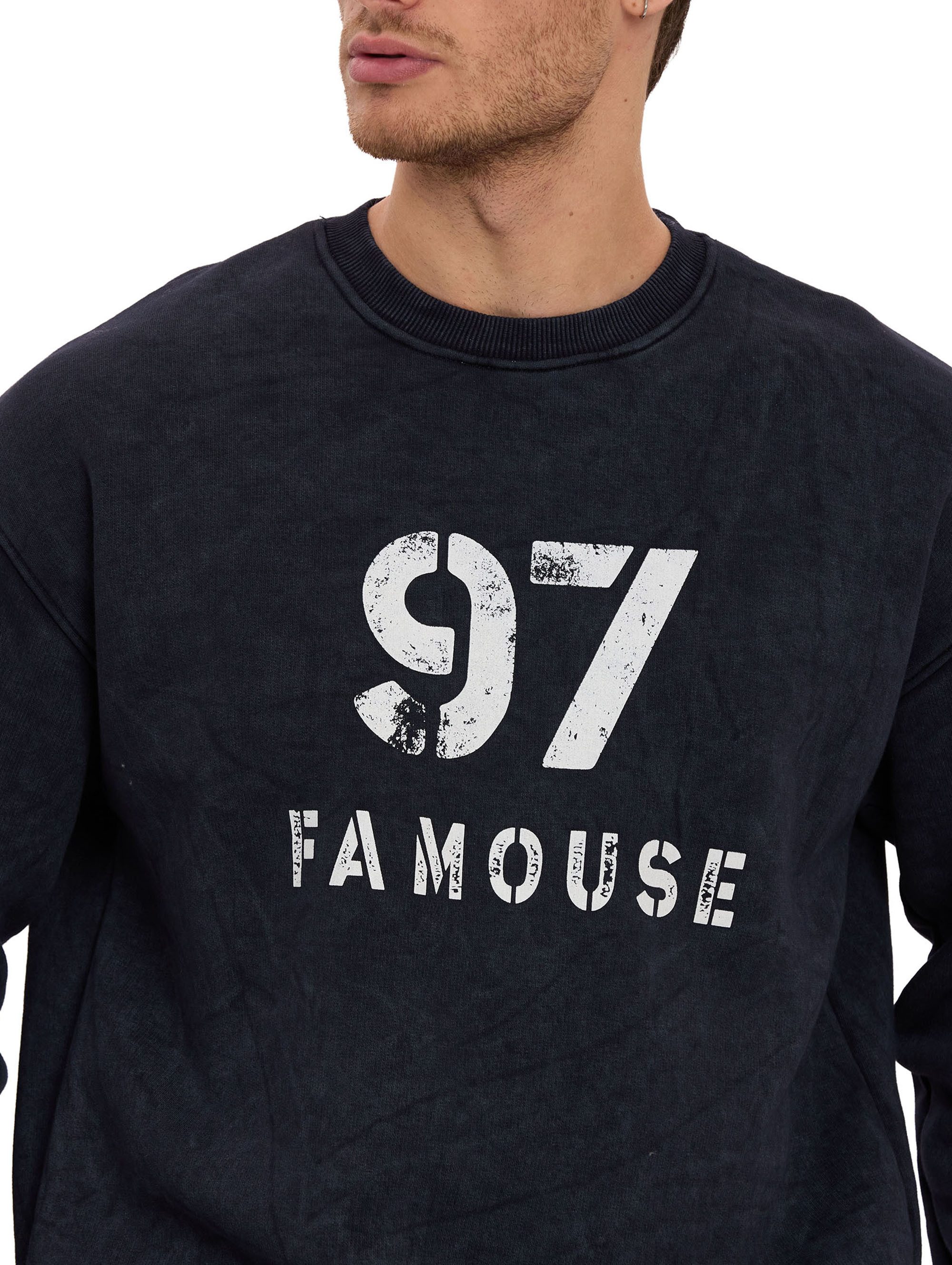 RedBridge Sweatshirt by Spruce mit Print Oversized Pullover weich und bequem