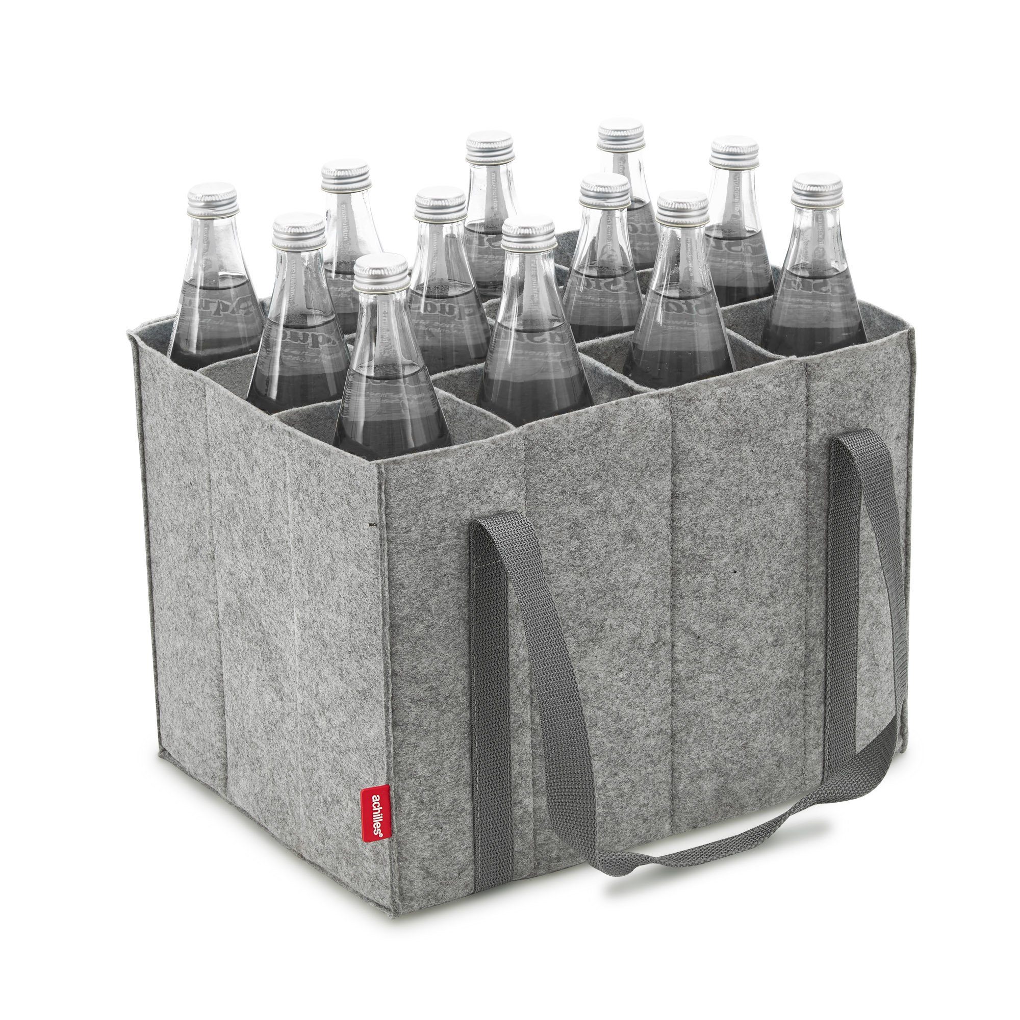 achilles Flaschenkorb Flaschentasche mit 12 Fächer, Auch für 1,5 Liter Flas günstig online kaufen