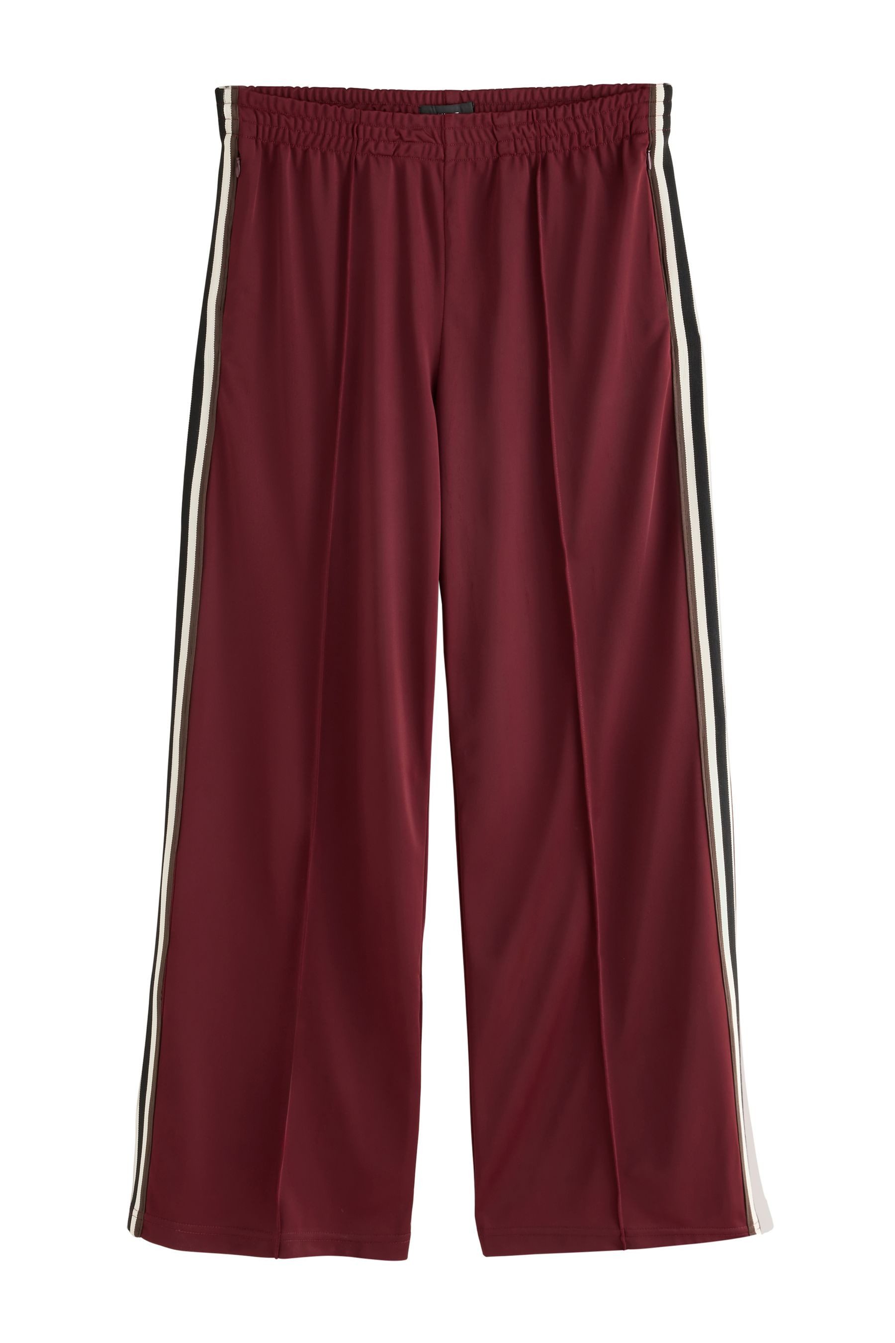Next Palazzohose Hose mit weitem Bein und seitlichem Streifen (1-tlg)