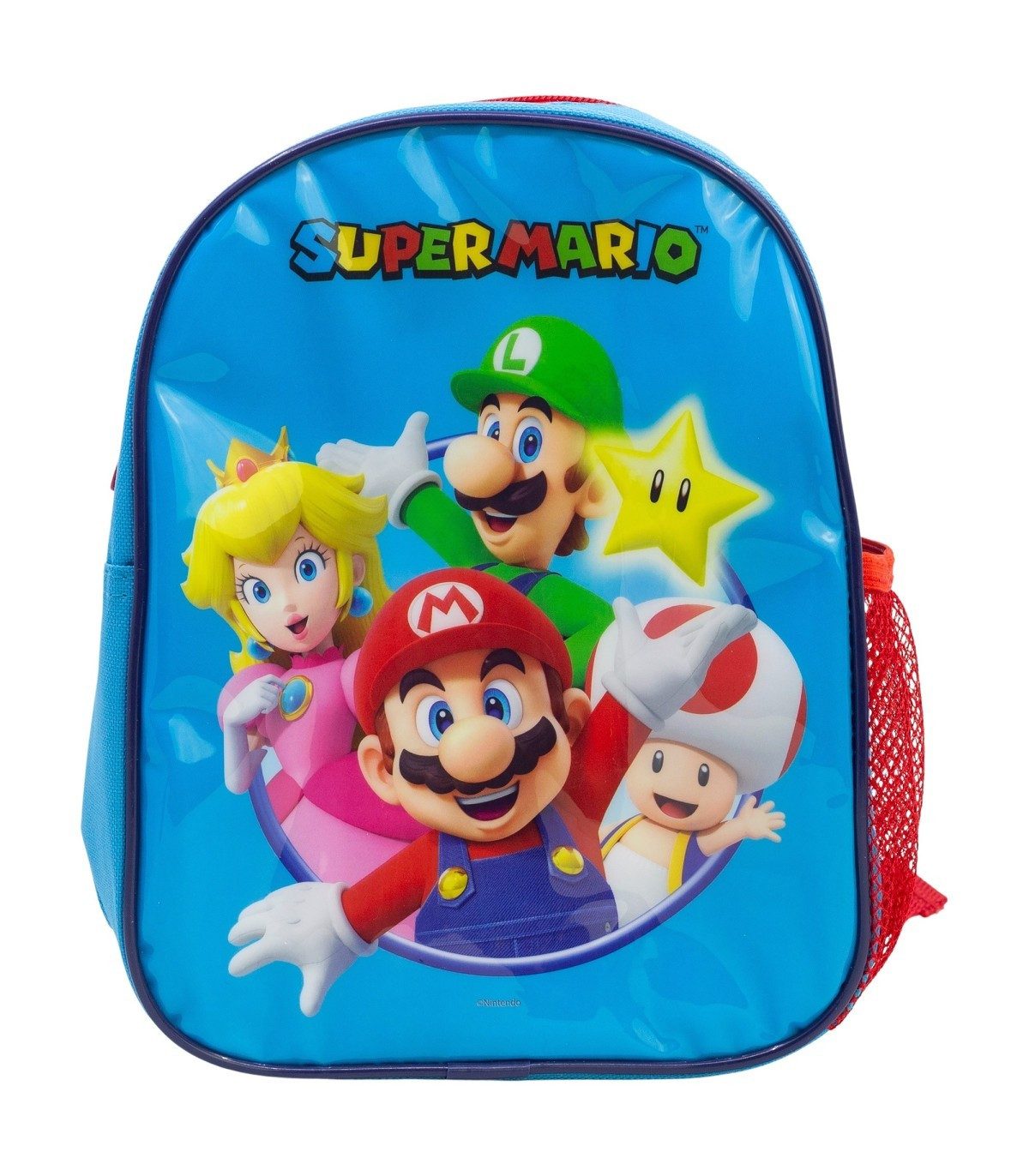 Super Mario Brottasche Lunchbag Kinder Isoliertasche mit Tragegriff und Schultergurten, Polyester, (Packung)