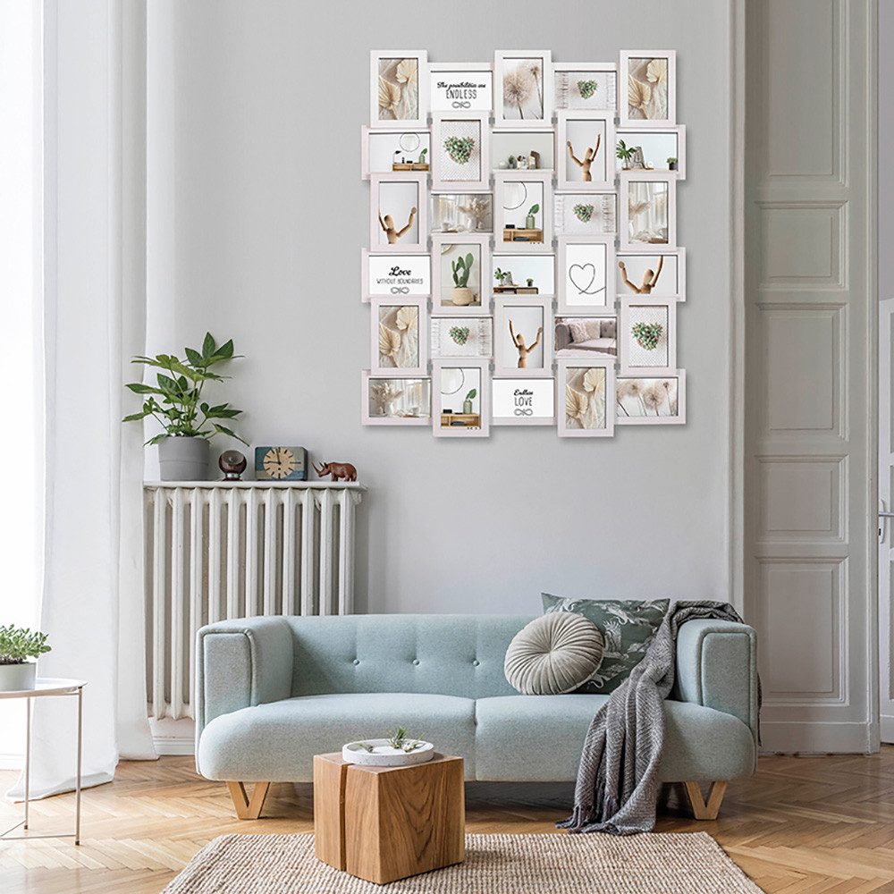 Wackadoo Living Bilderrahmen Collage Nature Groß, günstig online kaufen