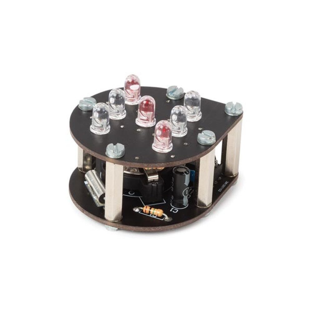 Whadda LED Würfel Die Neugestaltung vom elektronischen Würfel zum Schütteln bringt das S