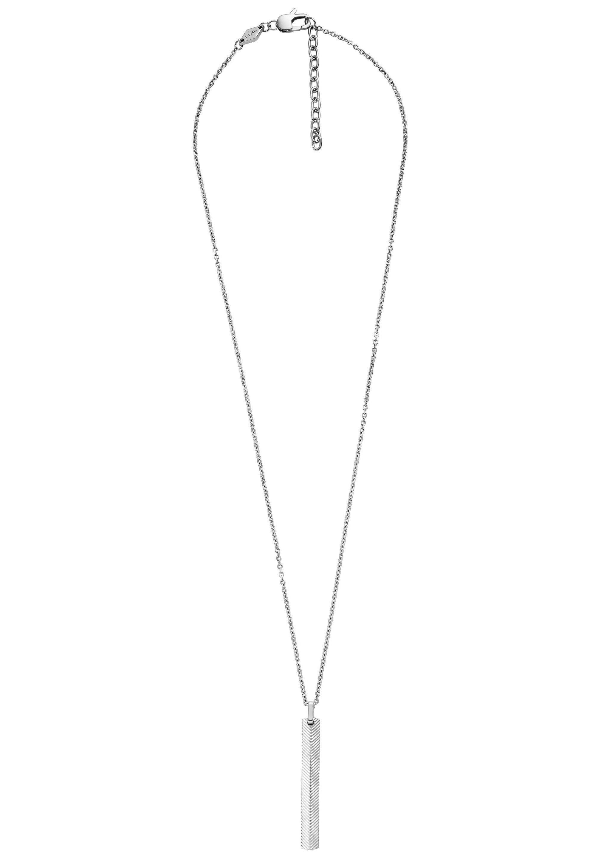 Fossil Kette mit Anhänger HARLOW LINEAR... Fossil Kette mit Anhänger HARLOW LINEAR...