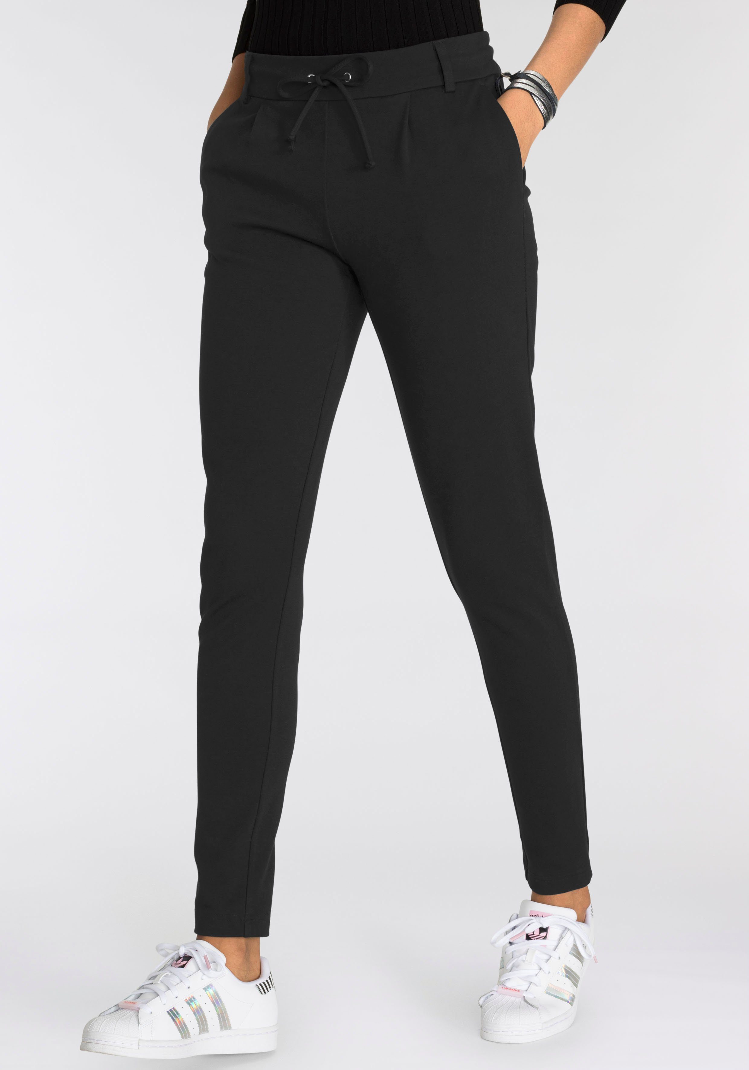 AJC Jogger Pants mit Tunnelzug Schwarz (Hose aus nachhaltigem Material)