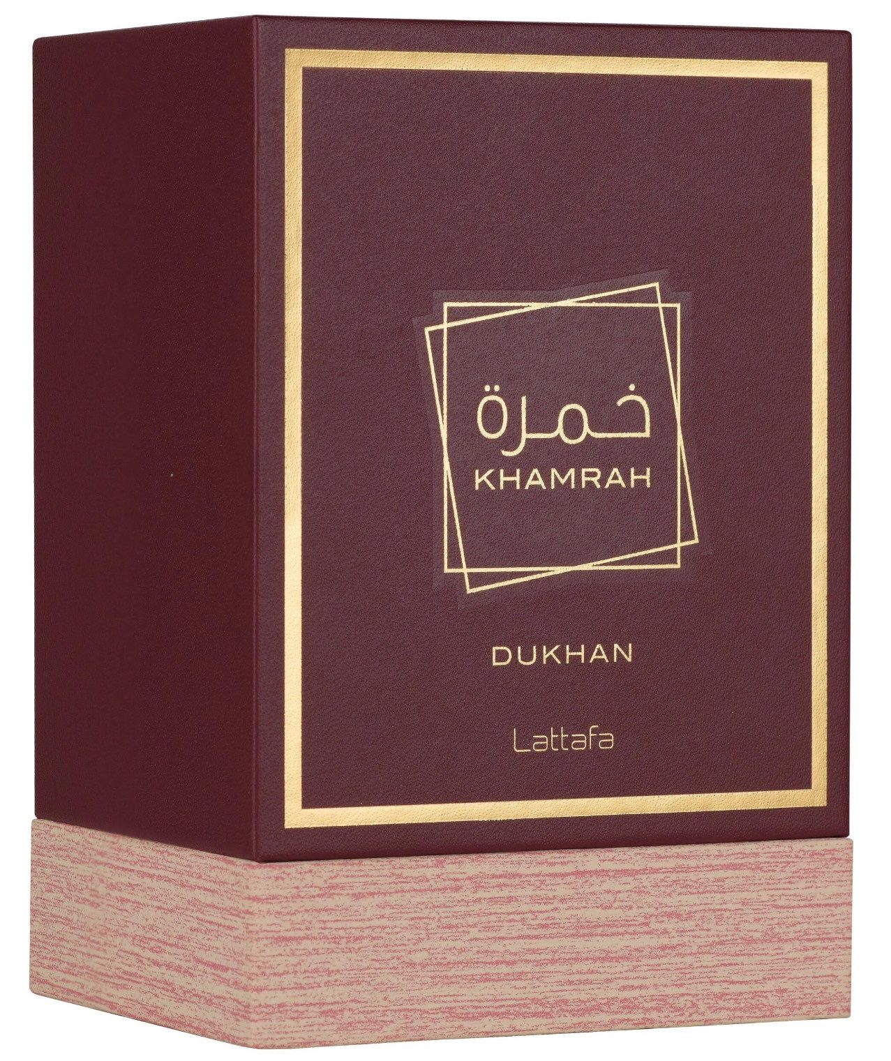 Lattafa Eau de Parfum Lattafa Khamrah Qahwa & Dukhan EDP Unisex 3.4 Fl oz, Arabische Duft, Vielschichtige Duftnoten, Luxuriös, Langanhaltend