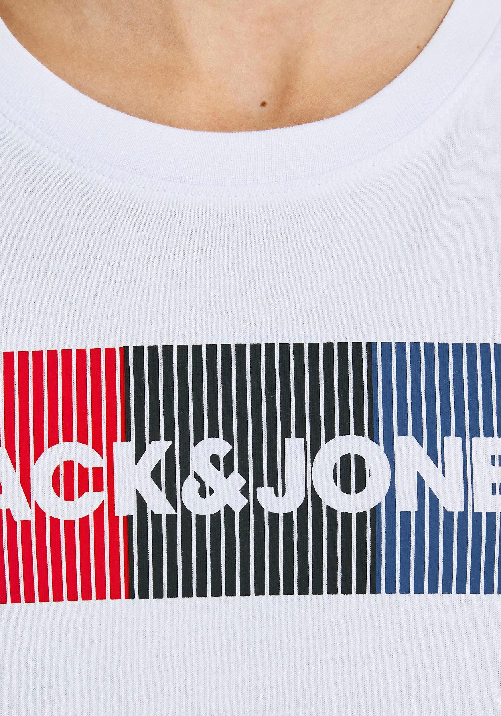 Kinder Teens (Gr. 128 - 182) Jack & Jones Junior T-Shirt (Packung, 3-tlg)