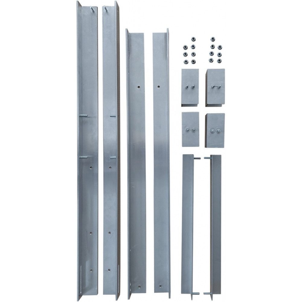 Technaxx Solarmodul-Halterung 5039 Halterung für 300W TX-227 - Balkonhalterung - grau