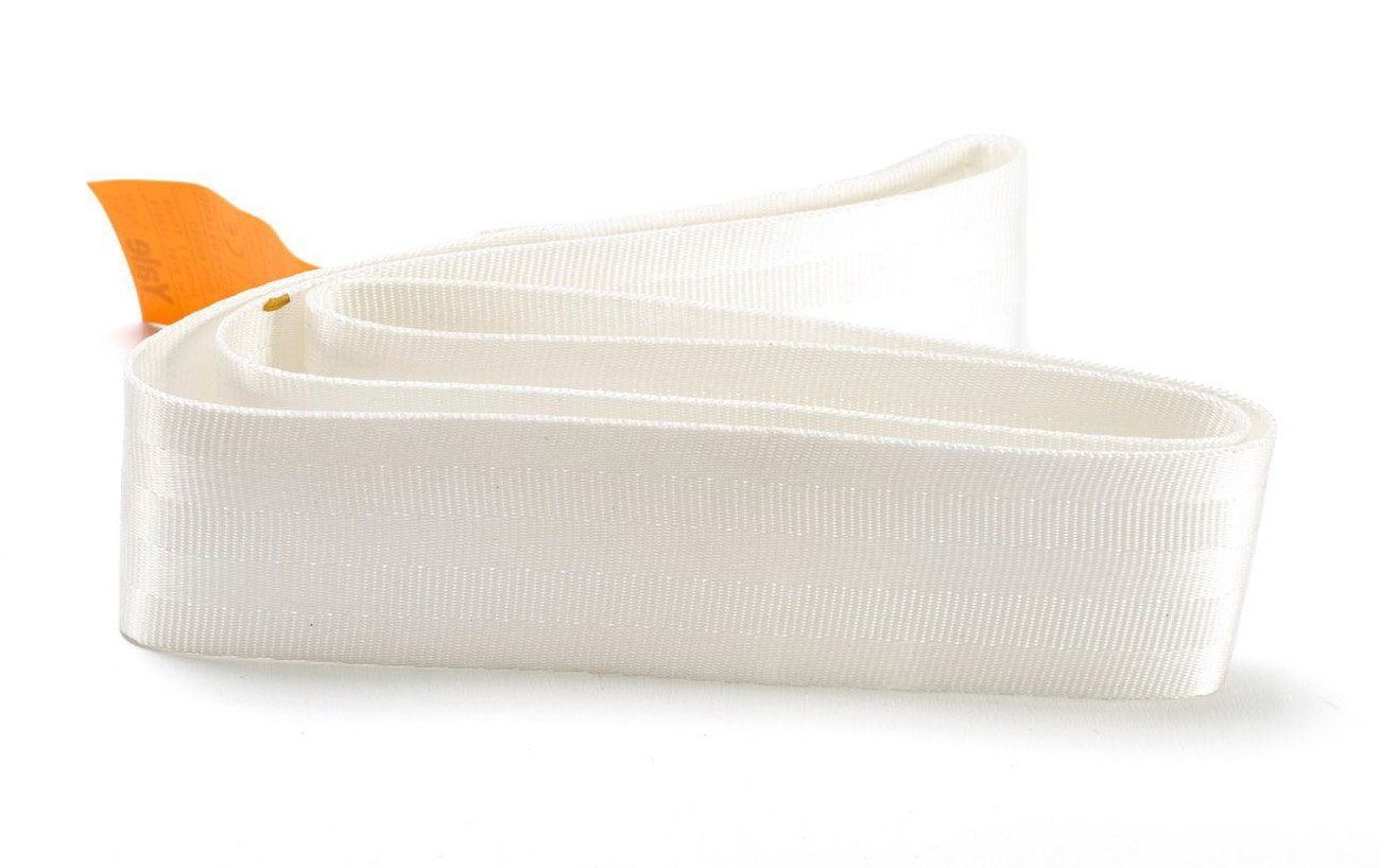 Spanngurt 4 x YALE Rundschlinge 750 Kg 1 m Polyester weiß Hebeband Hebegur…