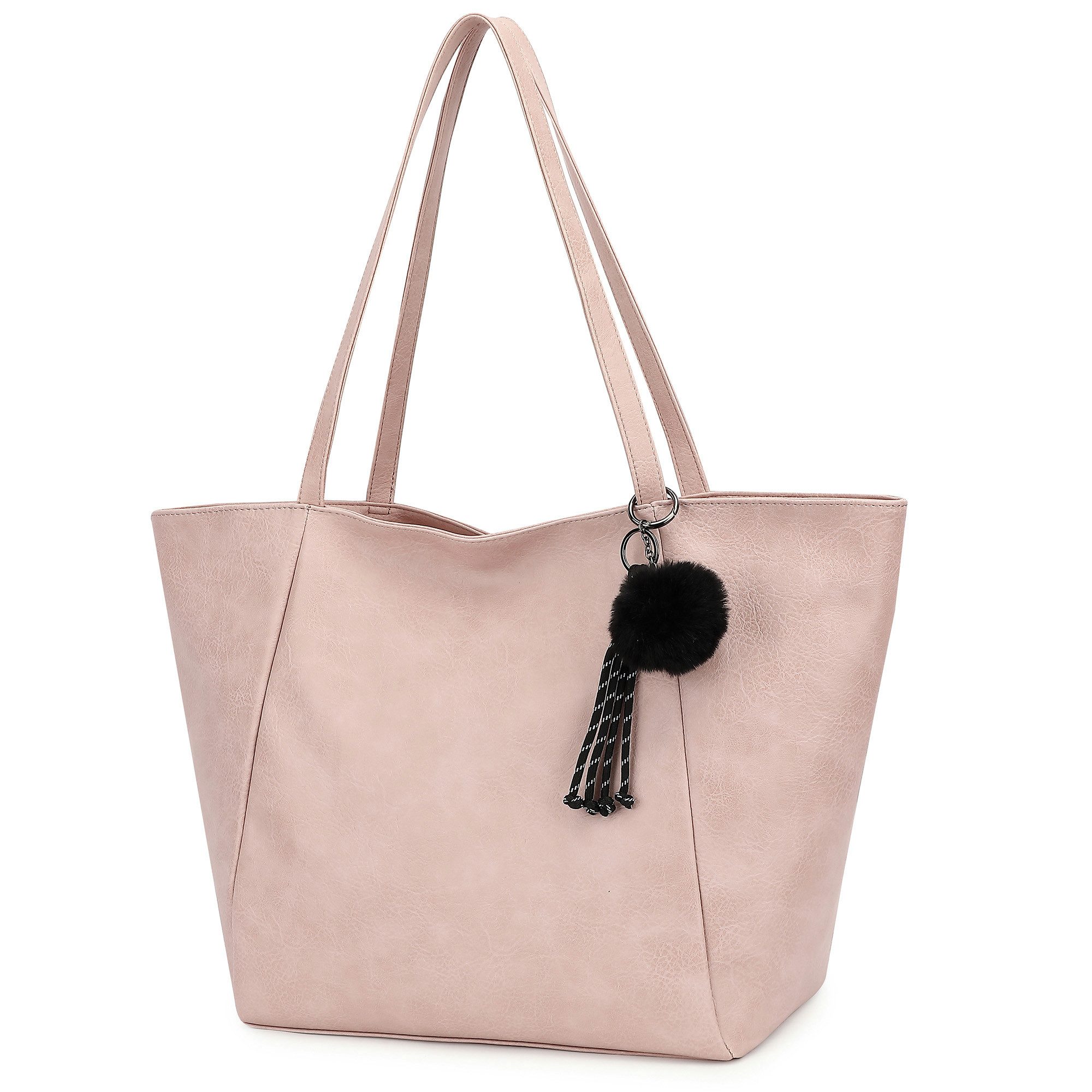 TAN.TOMI Schultertasche Magnetverschluss Umhängetasche Shopper Bag mit Reiß günstig online kaufen