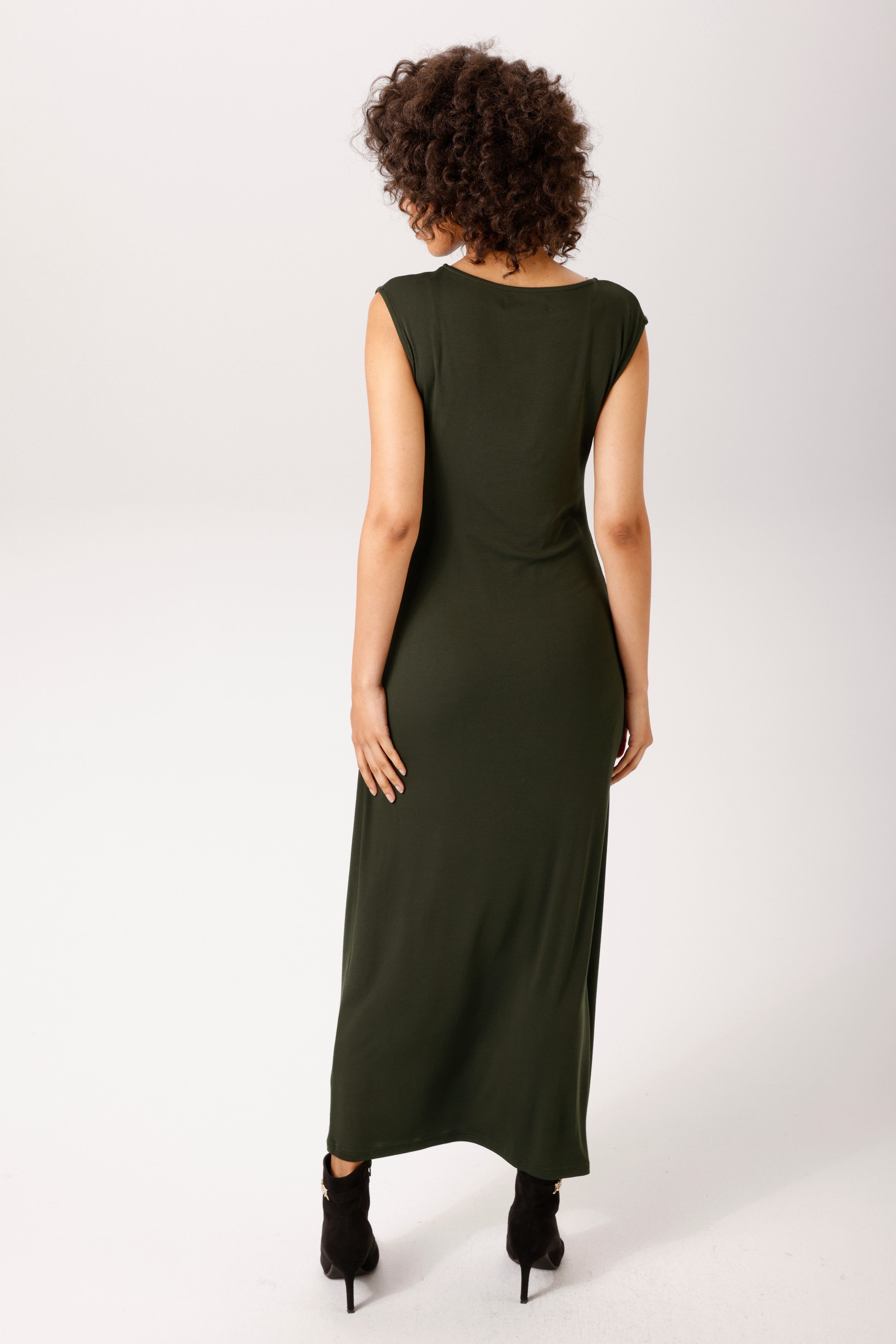 Aniston CASUAL Maxikleid mit Raffungen in der Taillennaht - NEUE KOLLEKTION – Bild 2 von 5