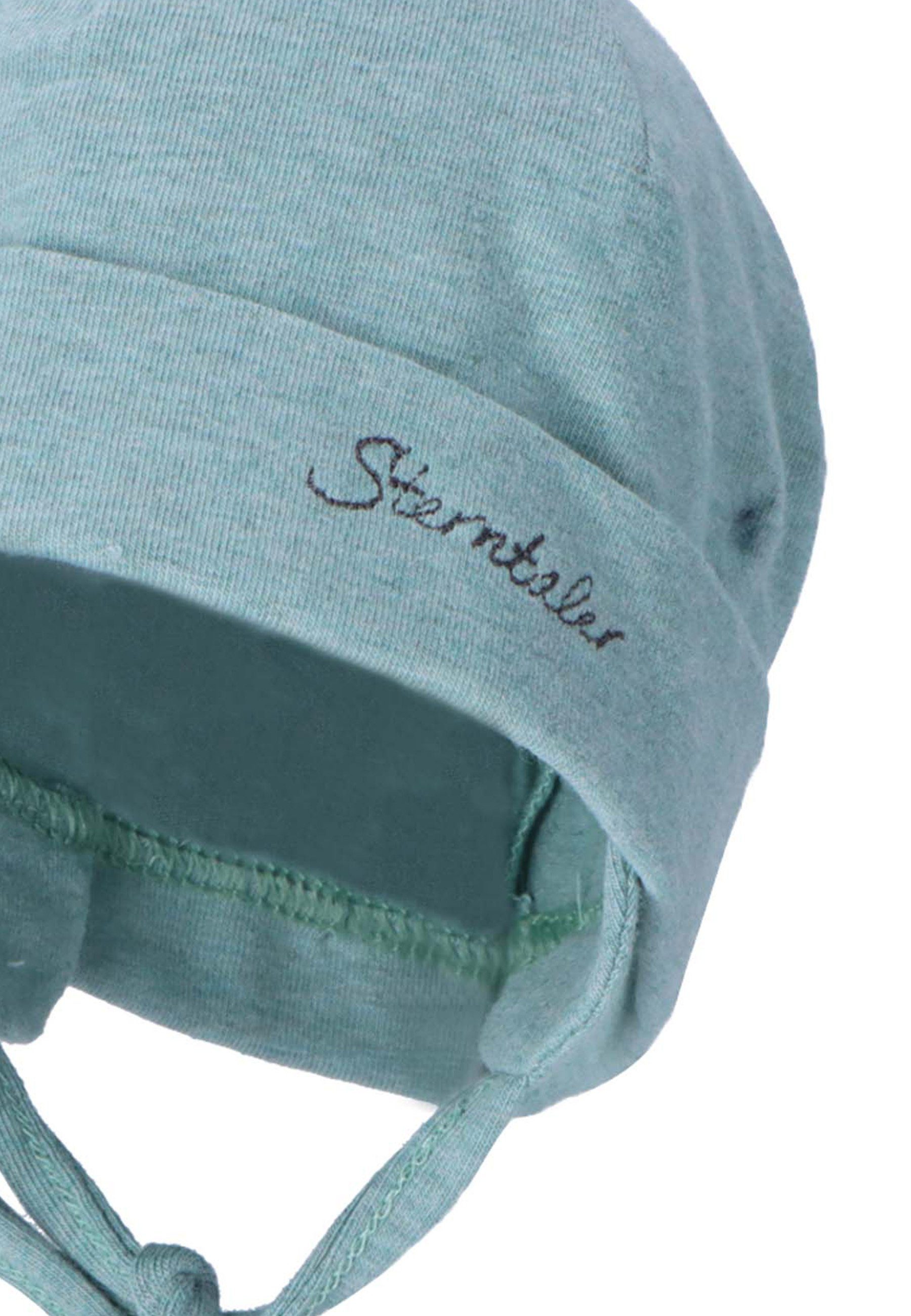 Sterntaler® Beanie OCS Beanie melange (1-St) Babymütze aus Singlejersey Beaniemütze unifarben