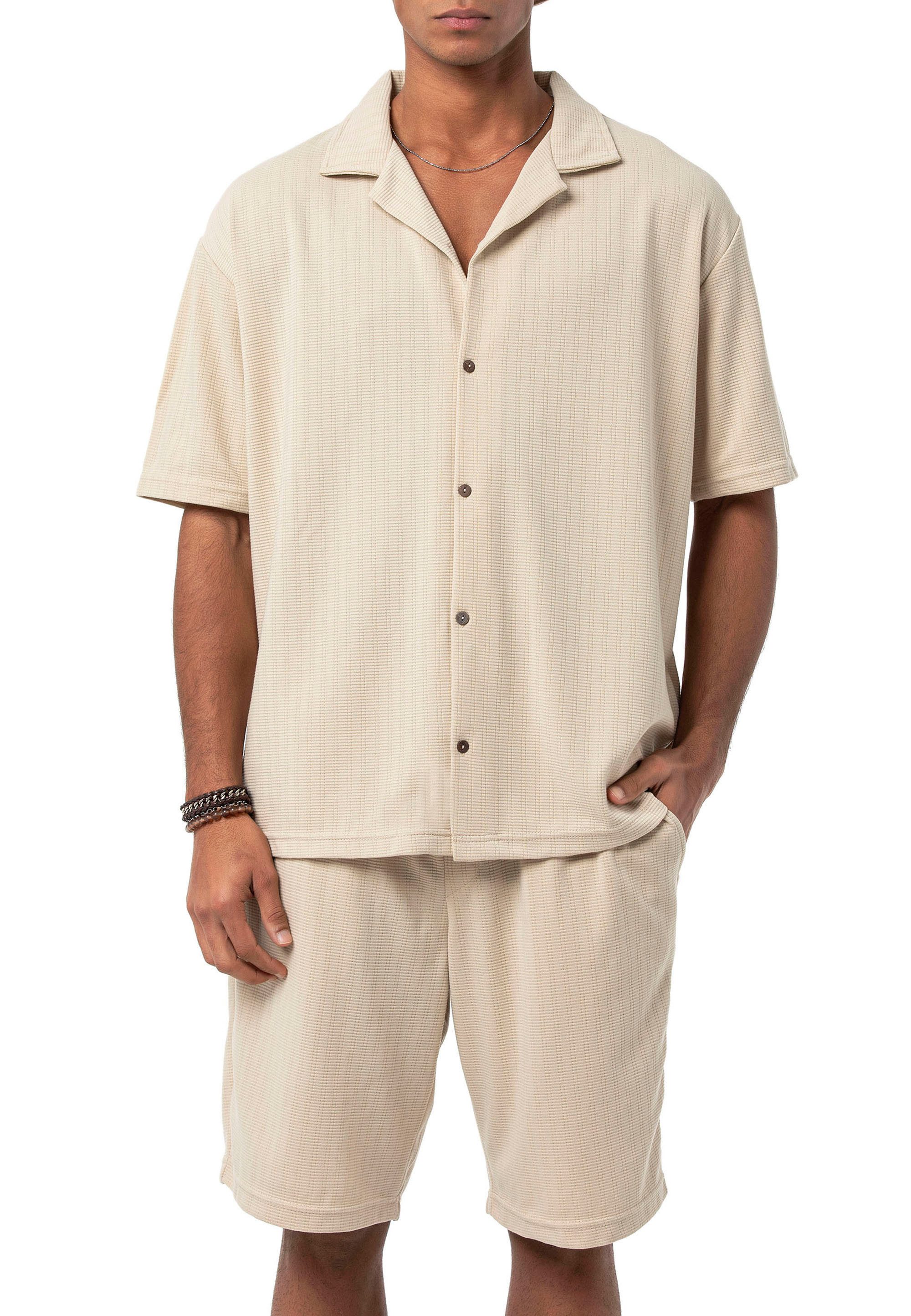 RedBridge T-Shirt & Shorts Red Bridge Herren Kurzarm Hemd - Shorts Set (Set, 2-tlg., T-Shirt & Shorts)