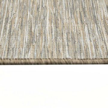 Teppich Teppich Innen- und Außenbereich beidseitig verwendbar Sandfarben, Carpetia, rechteckig, Höhe: 5 mm, beidseitig verwendbar