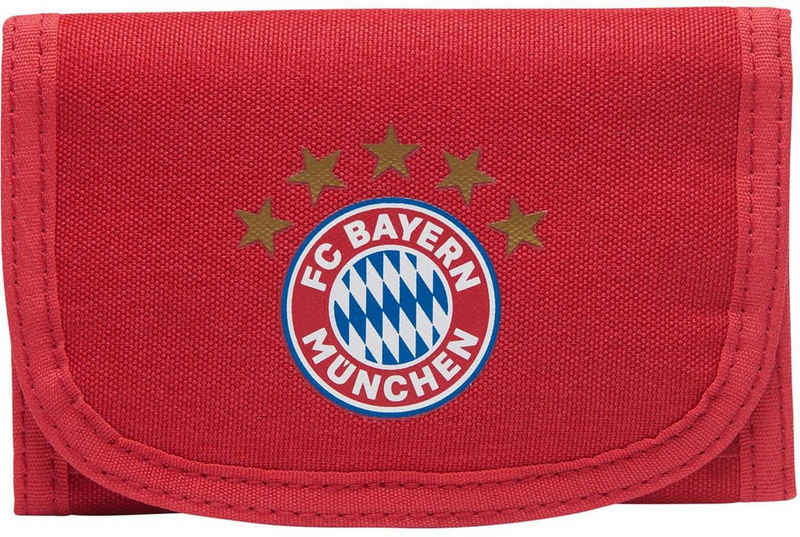 FC Bayern Geldbörse »FC Bayern München 5 Sterne Logo rot«, Aus recyceltem PET Material